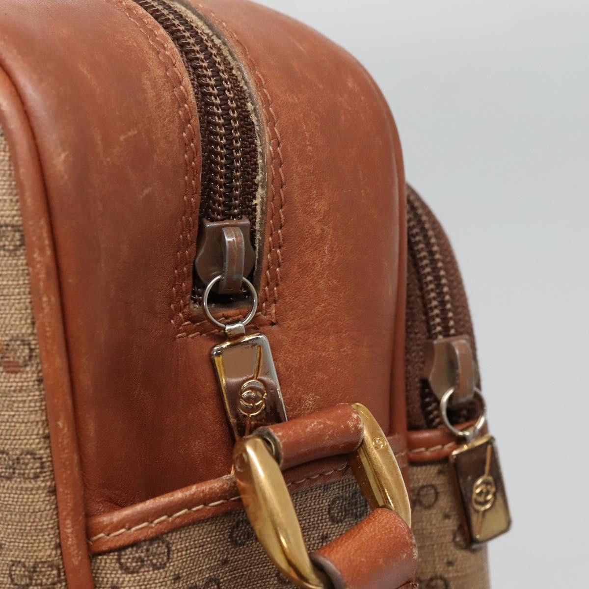 Gucci GUCCI Micro GG Supreme Shoulder Bag Pvc Beige Gold 001 115 Size ONE SIZE - 14 Thumbnail