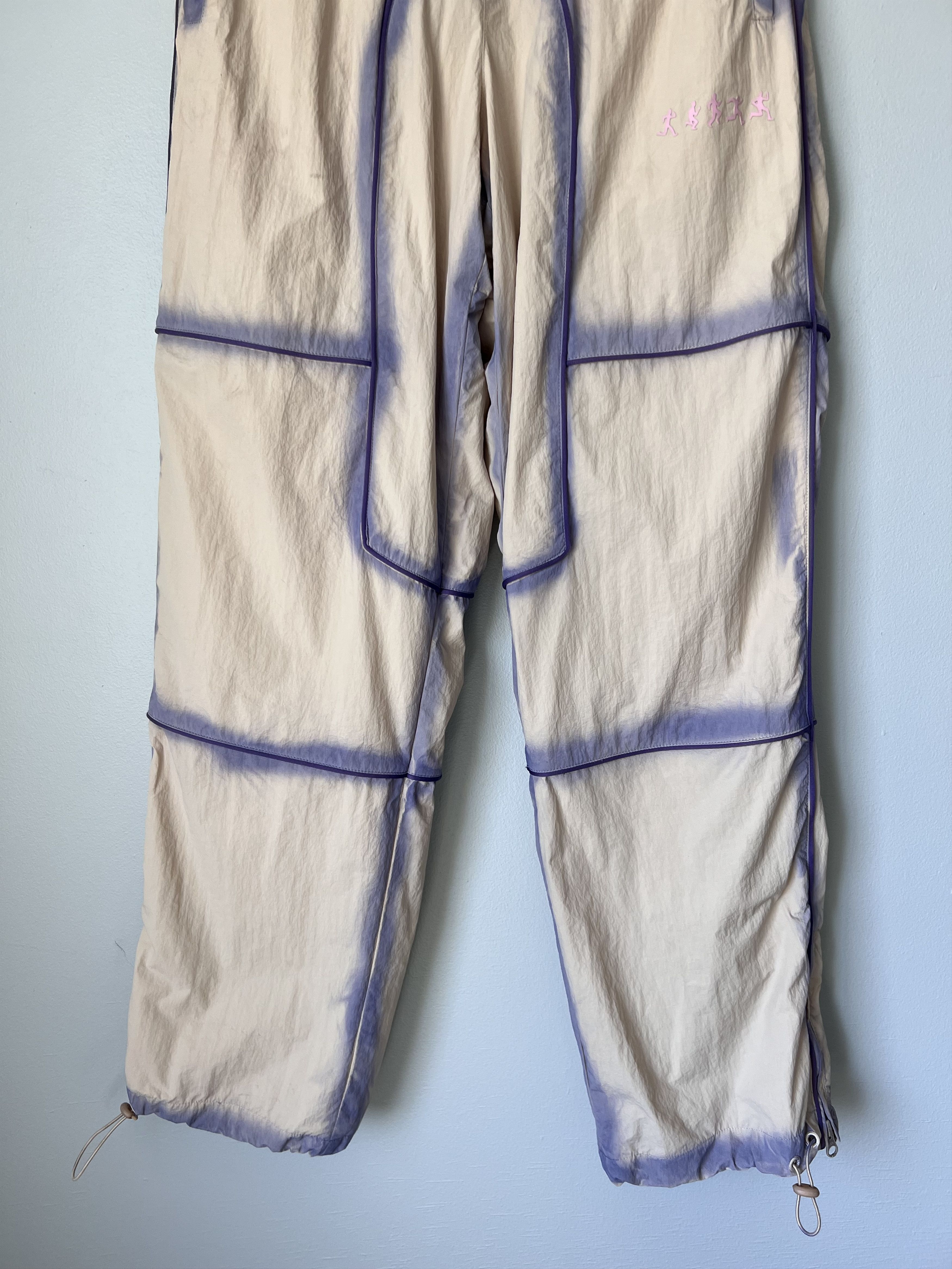 KidSuper Kidsuper Studios Gradient Nylon Tech Track Pants in Purple Size US 30 / EU 46 - 3 Thumbnail