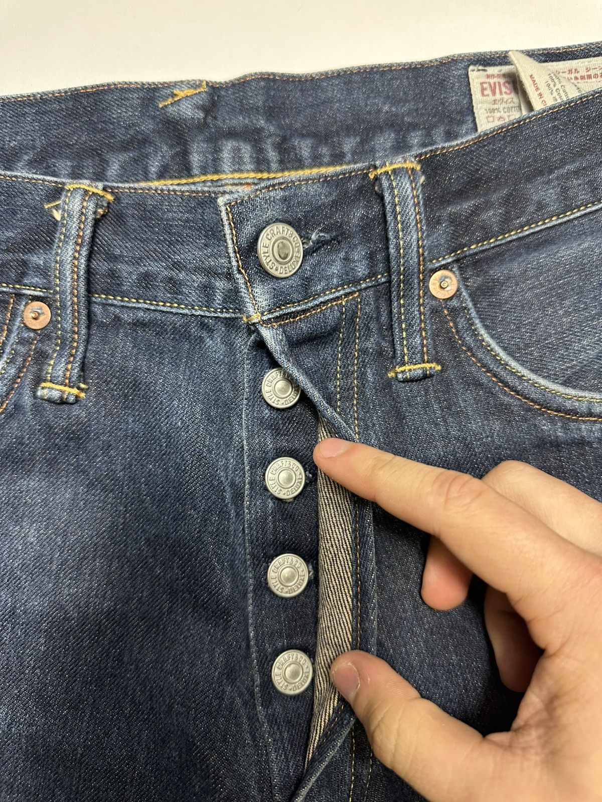 Evisu Vintage Evisu Seagull Selvedge Jeana Size US 30 / EU 46 - 6 Thumbnail