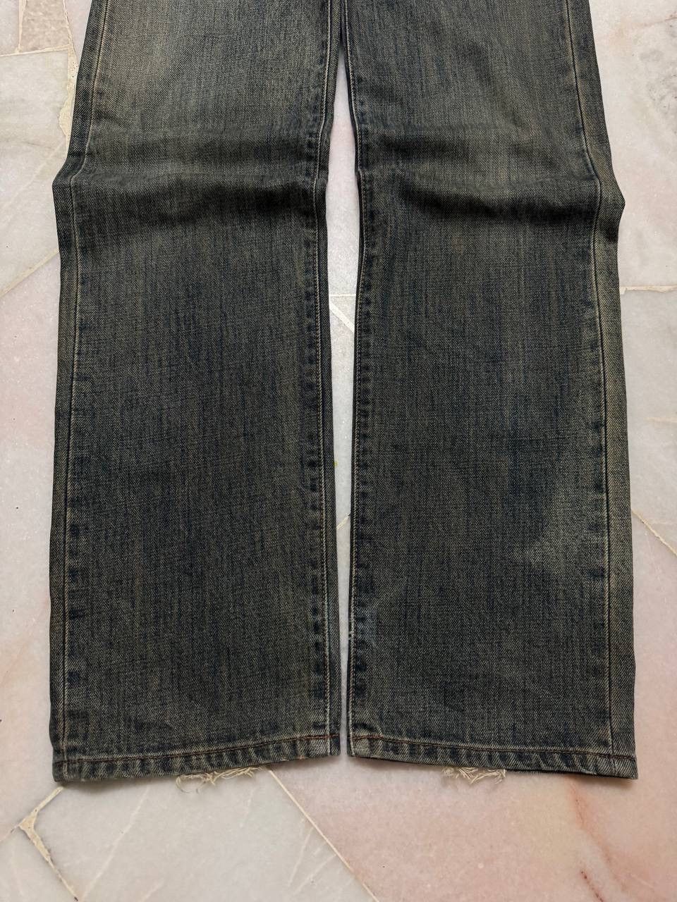 If Six Was Nine VINTAGE GOLD RUSH FADE RUSTY WIDE DARK JEANS JAPAN Size US 28 / EU 44 - 8 Thumbnail