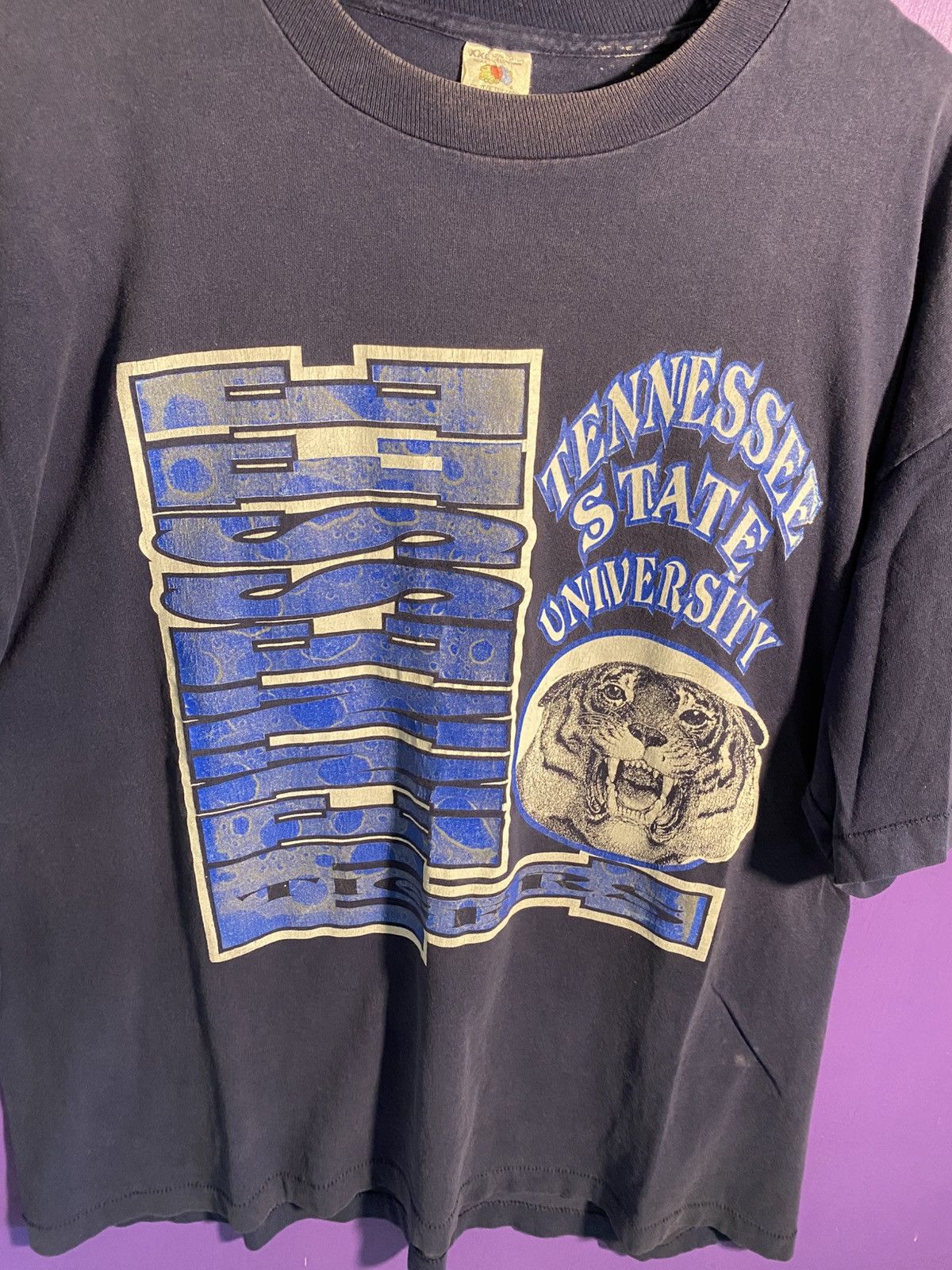 Vintage Vintage 90s Tennessee state university tigers t-shirt Size US XXL / EU 58 / 5 - 3 Thumbnail