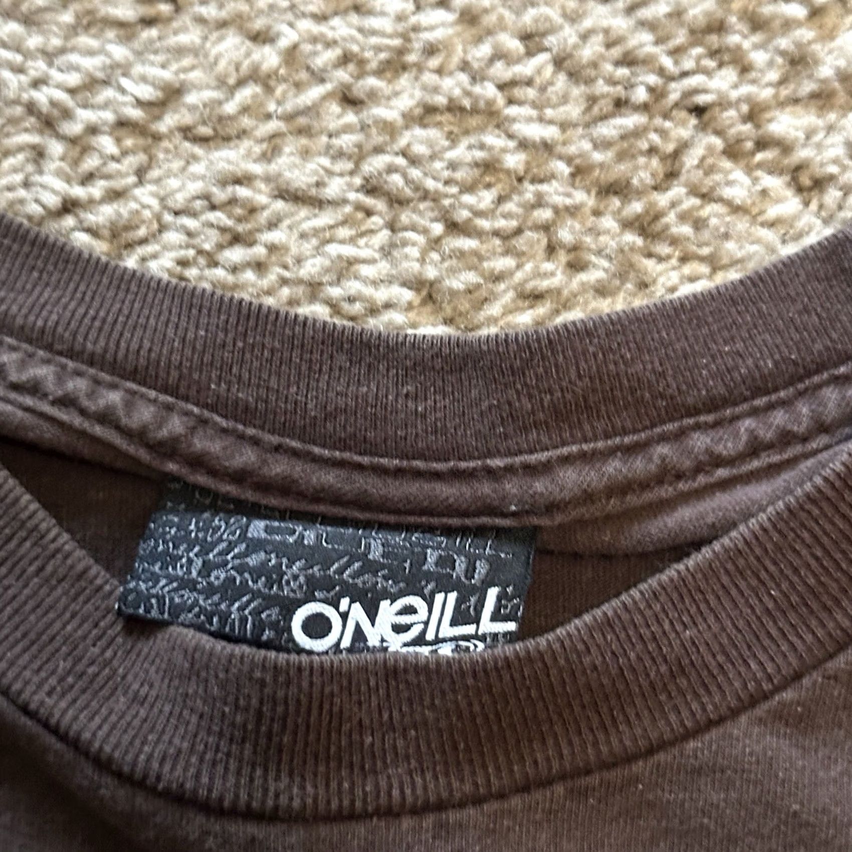 O'Neill VINTAGE O'Neill Shirt Mens L Surf Grunge Long Sleeve Brown Size US L / EU 52-54 / 3 - 3 Thumbnail