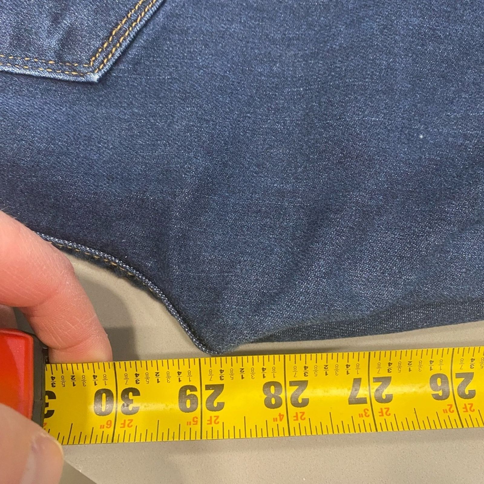 Hugo Boss Hugo Boss Men's Slim Straight Stretch Jeans - 30x32 Size US 30 / EU 46 - 4 Thumbnail