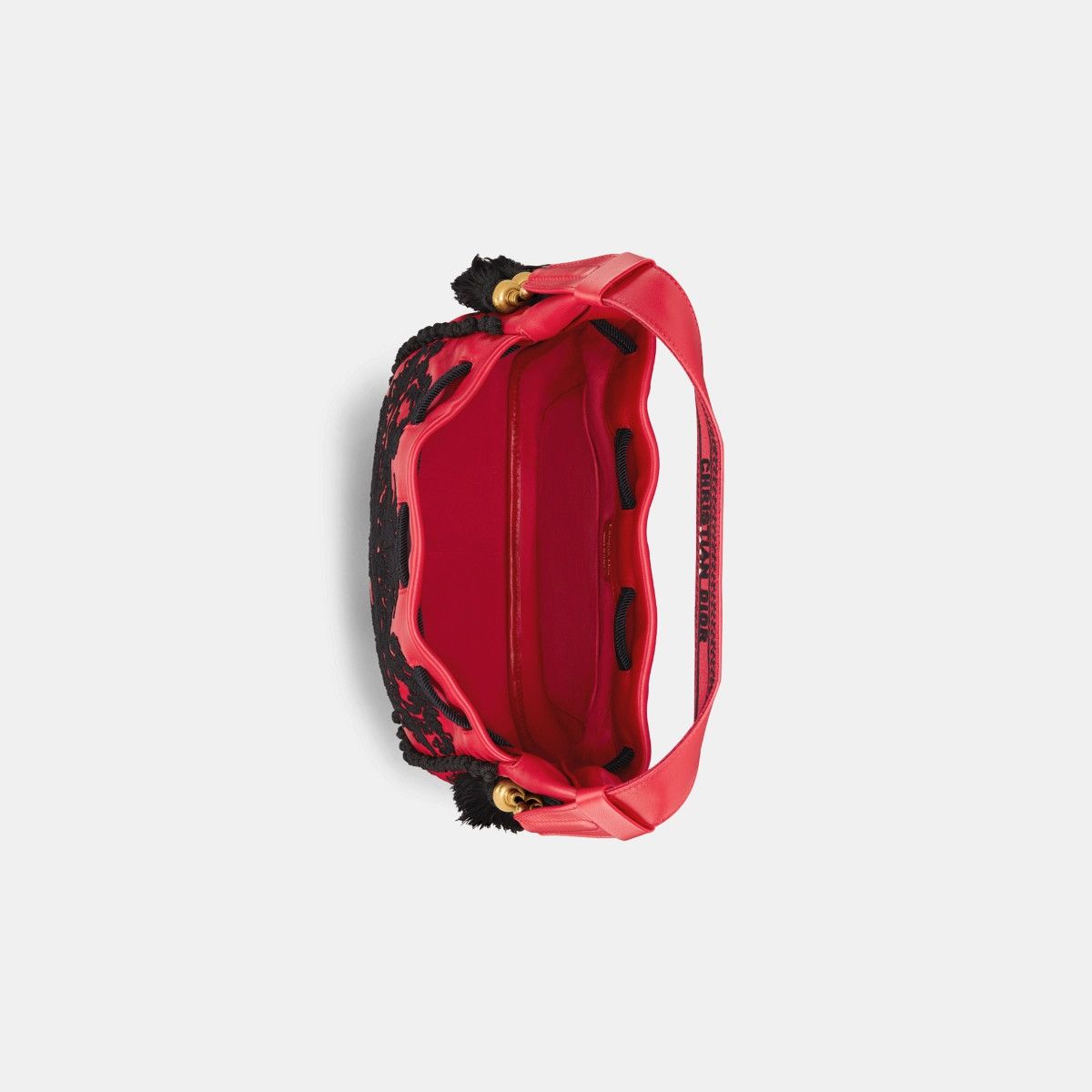 Dior o1bcso1str1124 Size: OS / Hobo Bucket Bag in Red/Black Size ONE SIZE - 3 Thumbnail