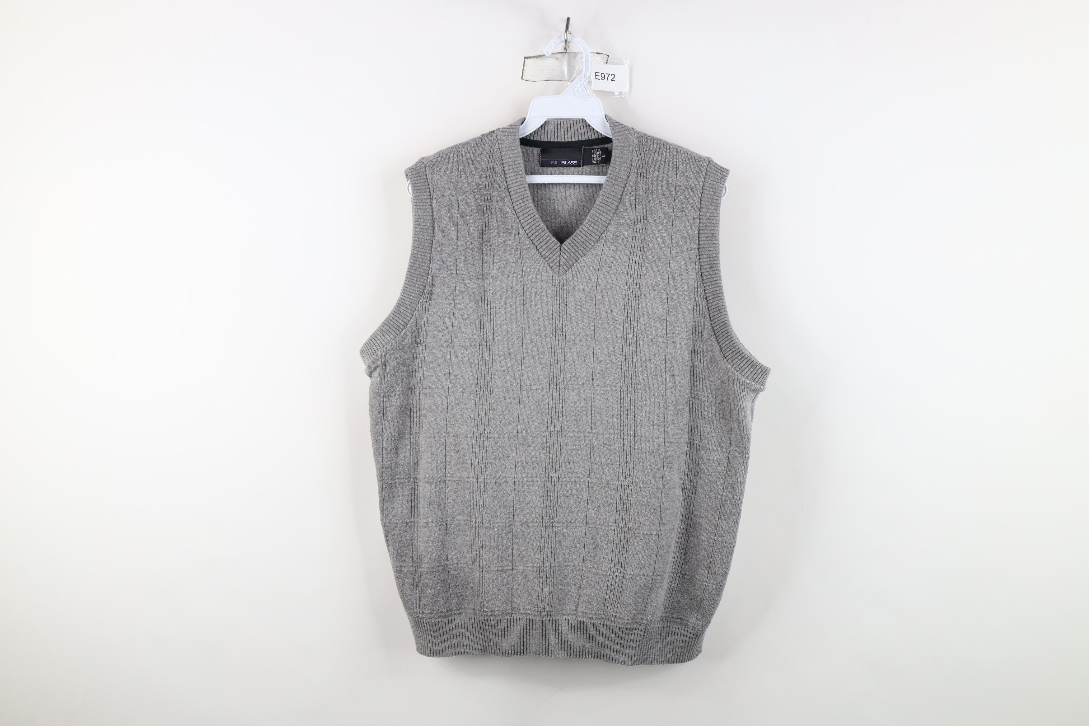 Vintage Vintage 90s Streetwear Hand Framed Knit Sweater Vest Size US L / EU 52-54 / 3 - 1 Thumbnail