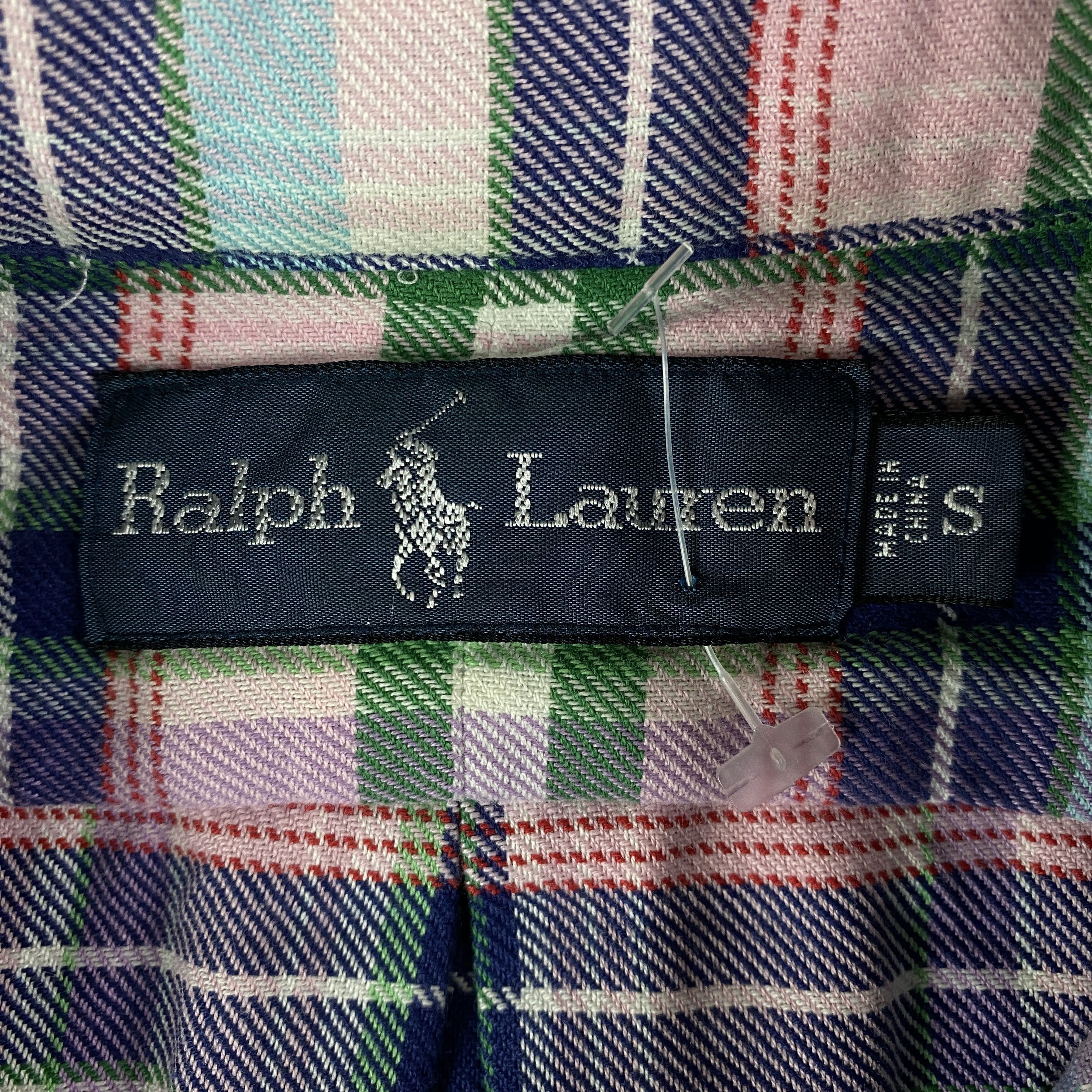 Polo Ralph Lauren × Ralph Lauren × Vintage Flannel Shirt Long Sleeve Polo Ralph Lauren Vintage Size S Size US S / EU 44-46 / 1 - 4 Thumbnail