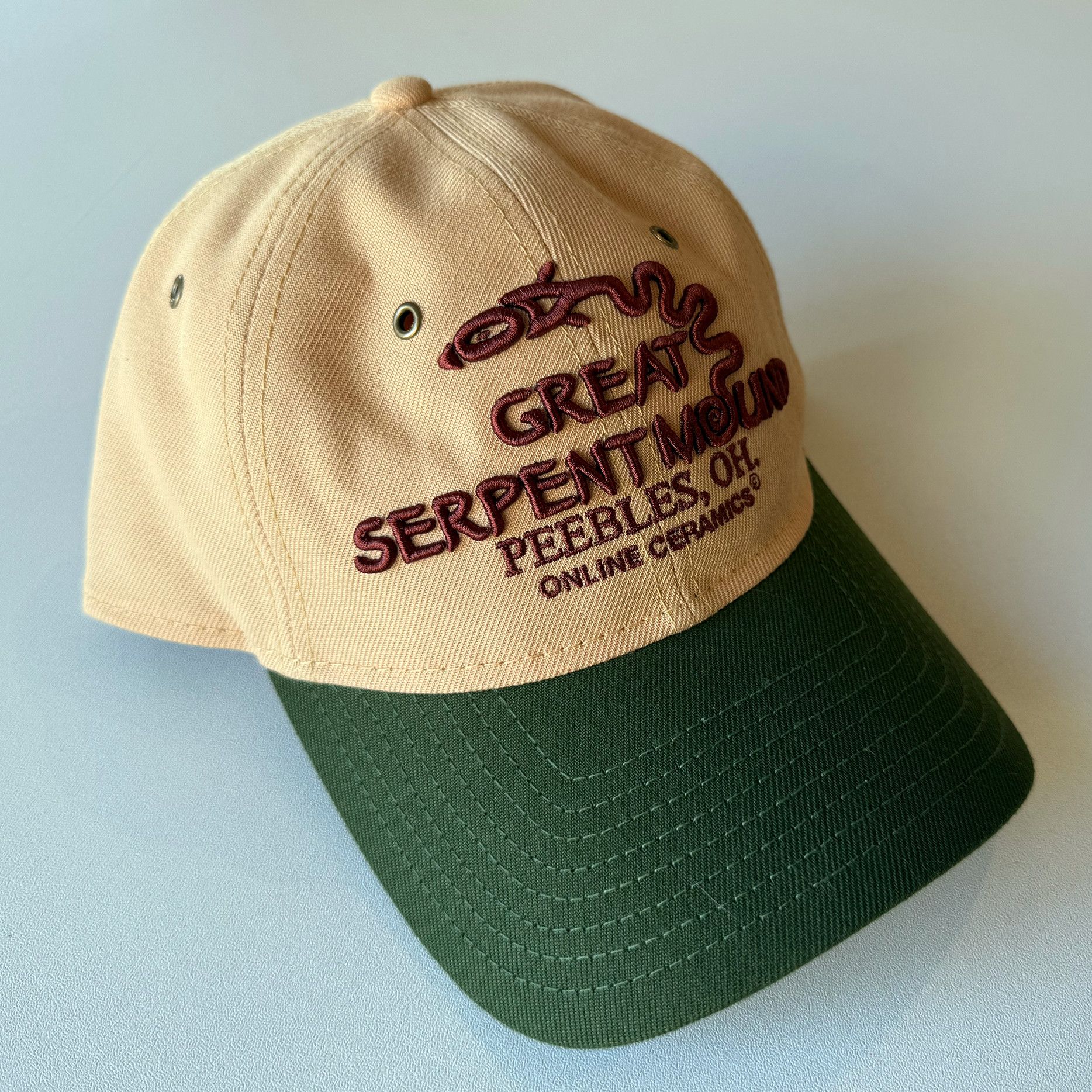 Online Ceramics Online Ceramics 2025 Great Serpent Mound Hat Size ONE SIZE - 4 Thumbnail