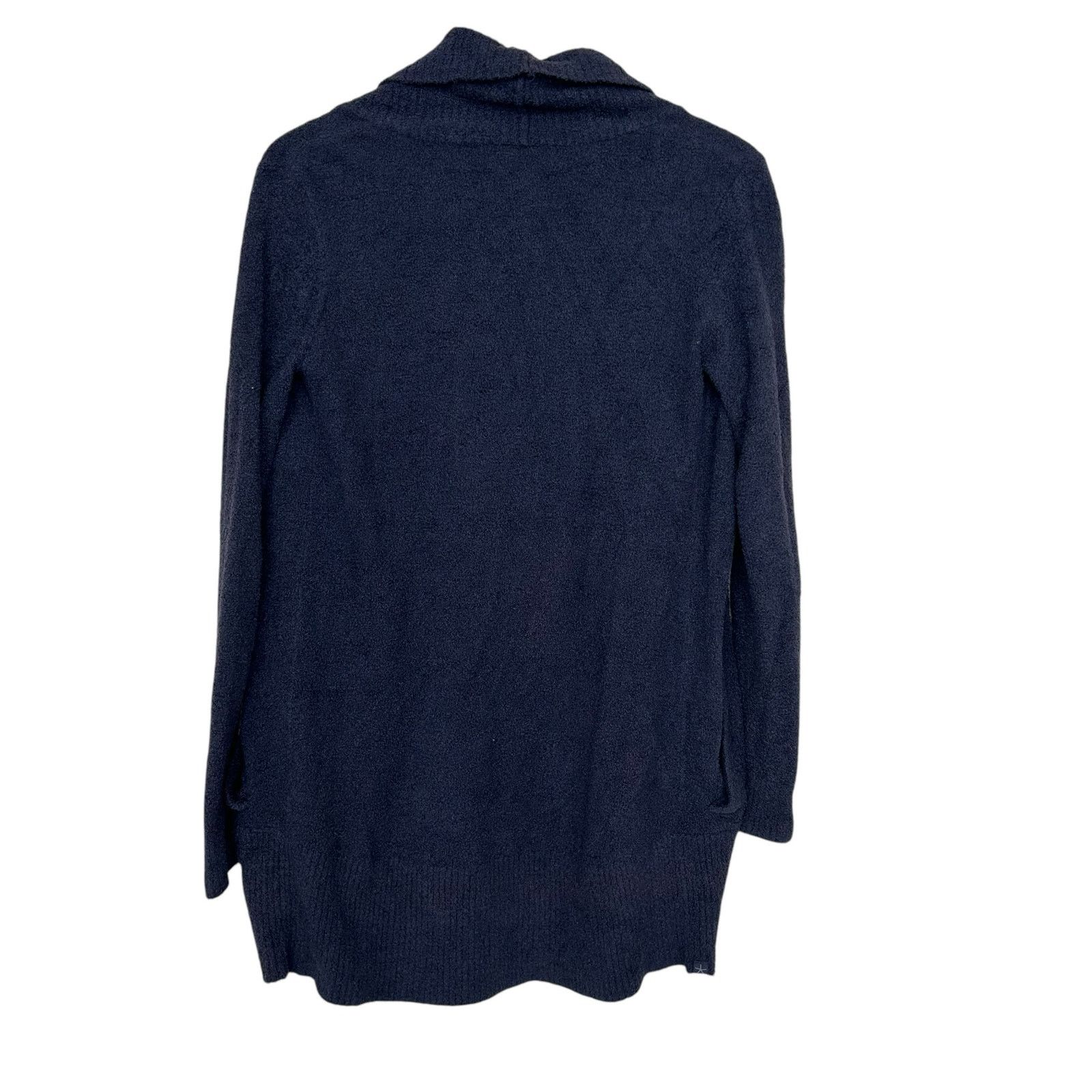 Other Barefoot Dreams Cozychic Lite Navy Blue Circle Cardigan XS/S Size XS / US 0-2 / IT 36-38 - 5 Thumbnail