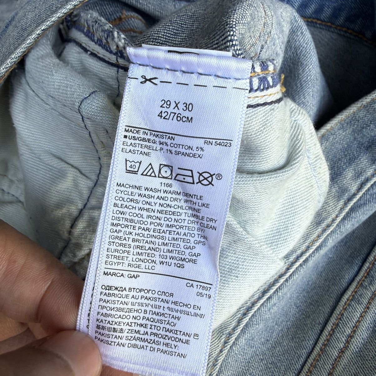 Gap Vintage Gap Slim fit Faded Mud wash Denim Jean Pants Size US 31 - 14 Thumbnail