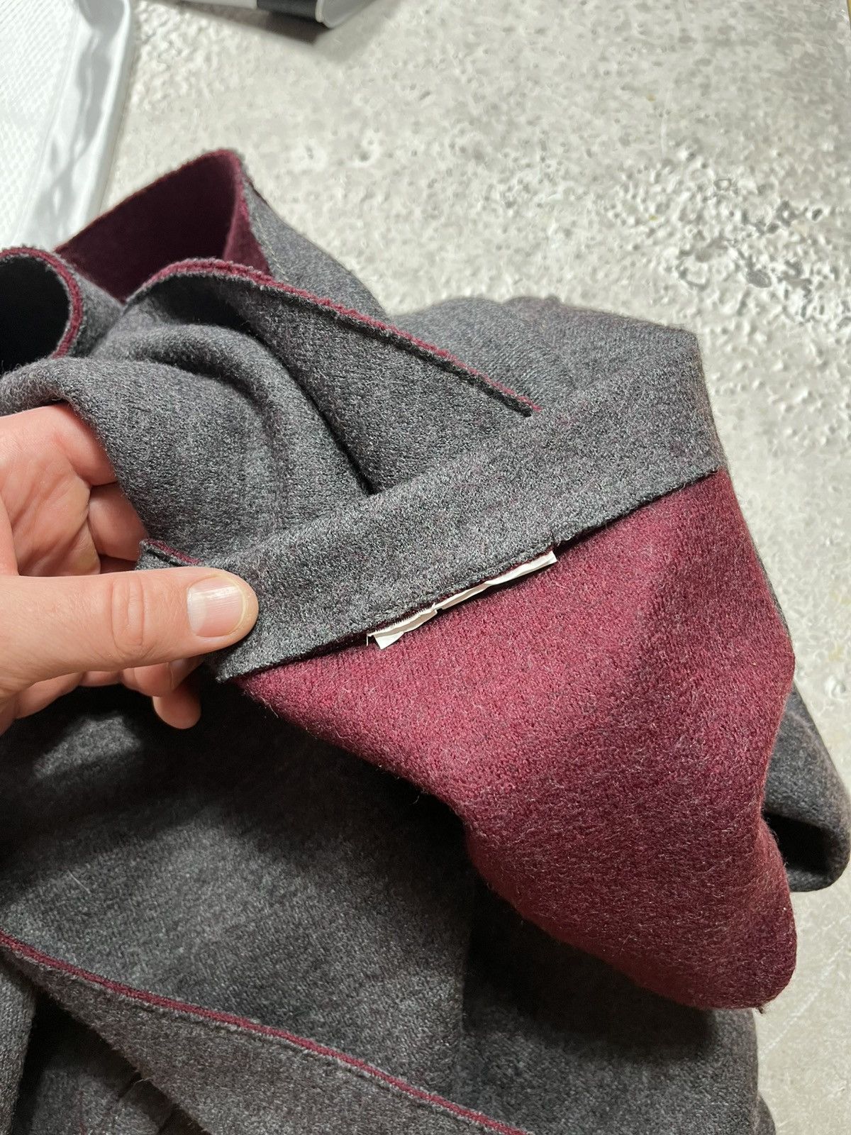 Armani Collezioni Armani Collezioni Men’s Wool Blend Grey Blazer Jacket Size US M / EU 48-50 / 2 - 16 Thumbnail