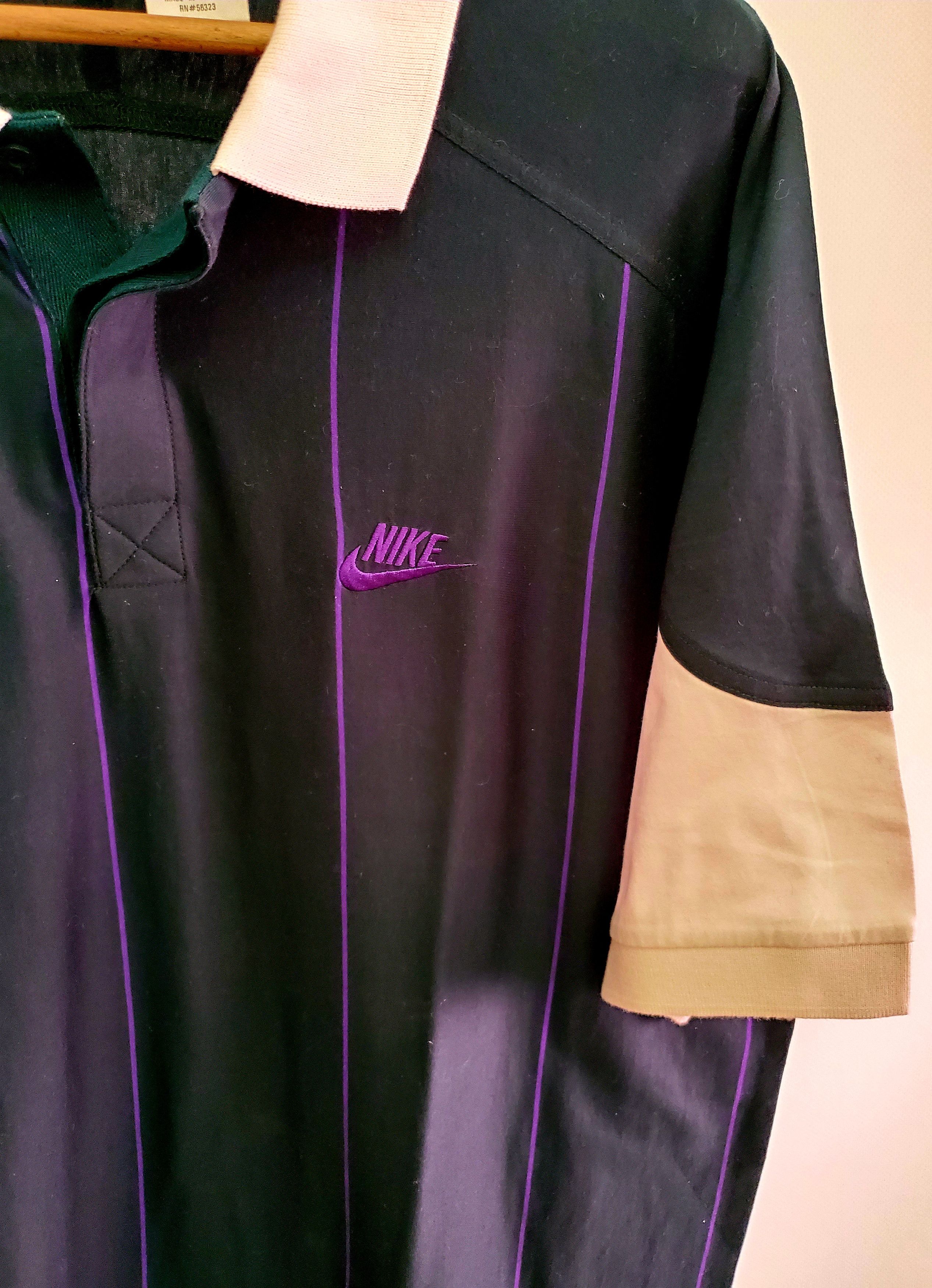 Nike × Vintage NIKE SUPREME COURT VINTAGE JIM COURIER 1994 TENNIS POLO Xl Size US XL / EU 56 / 4 - 3 Thumbnail