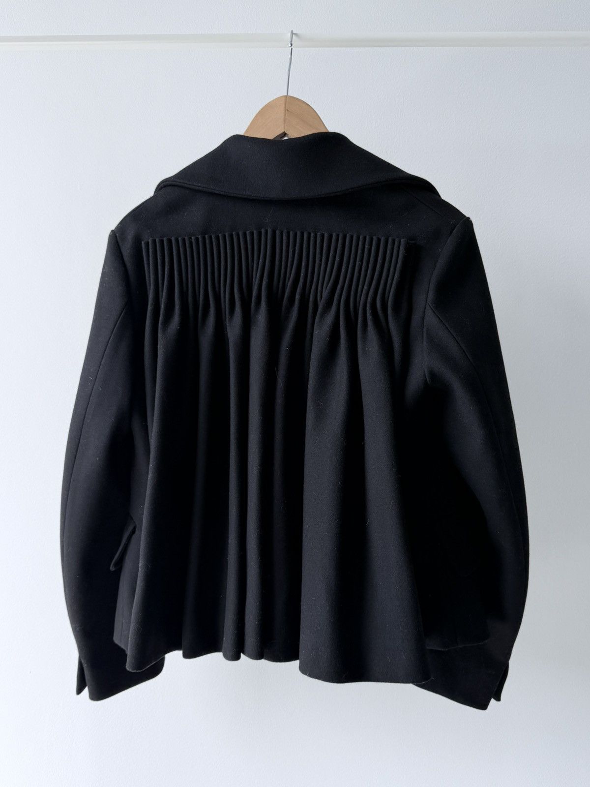 Dries Van Noten Dries Van Noten Wool Double Breasted Short Coat Jacket Size XS / US 0-2 / IT 36-38 - 6 Thumbnail