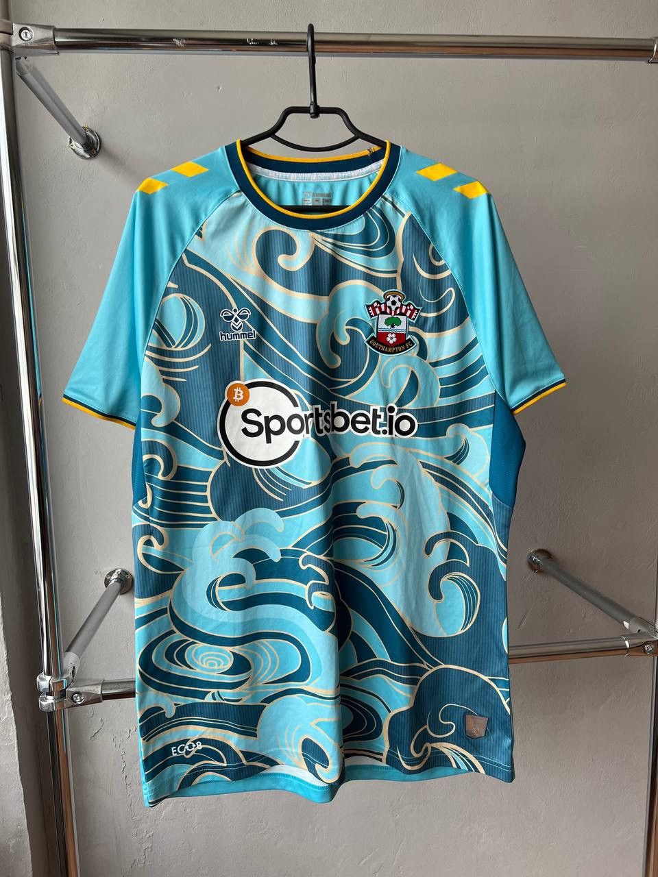 Hummel 2023 SOUTHAMPTON FC AWAY SOCCER JERSEY FOOTBALL SHIRT HUMMEL Size US XXL / EU 58 / 5 - 3 Thumbnail