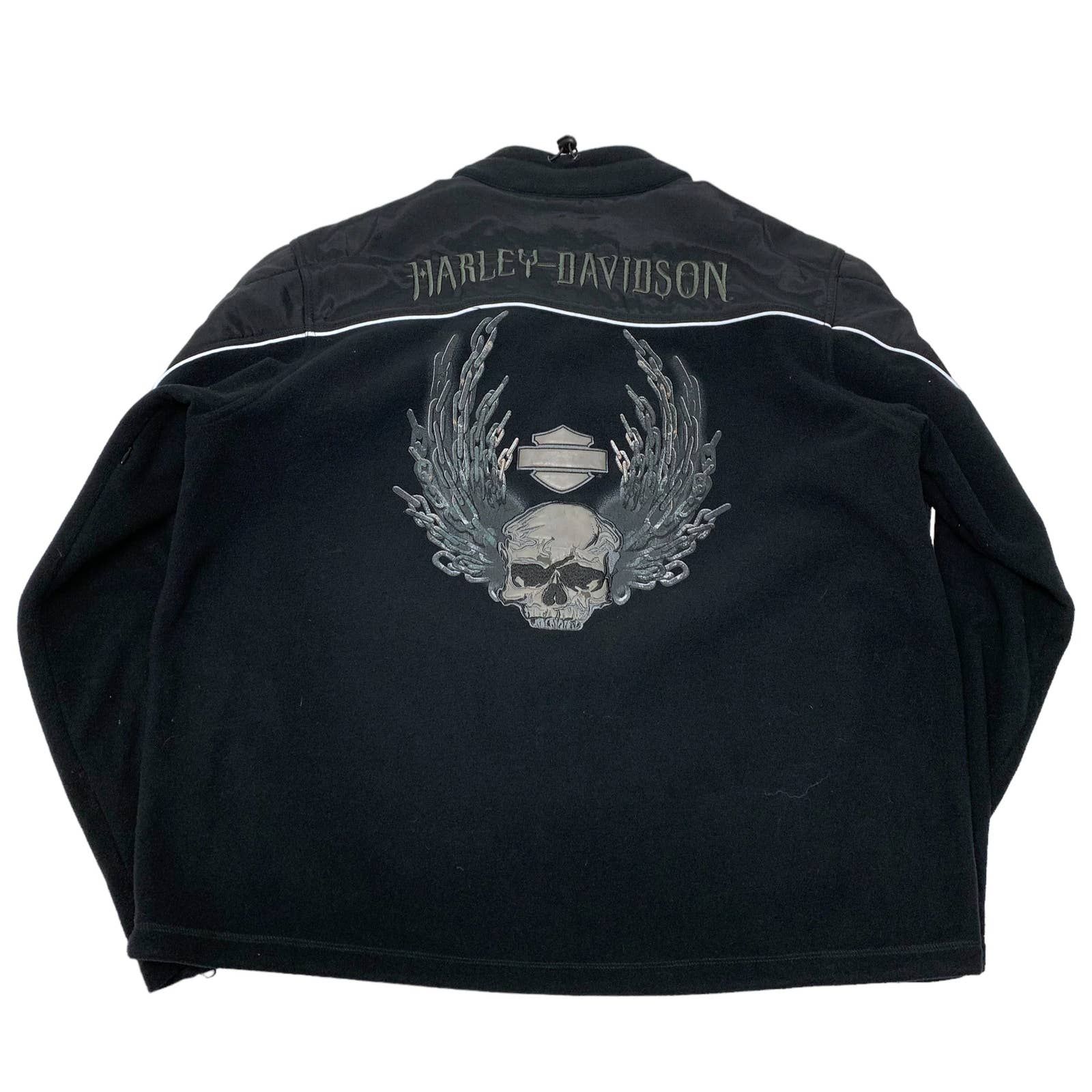 Harley Davidson Harley Davidson Skull Jacket XXL | Grailed
