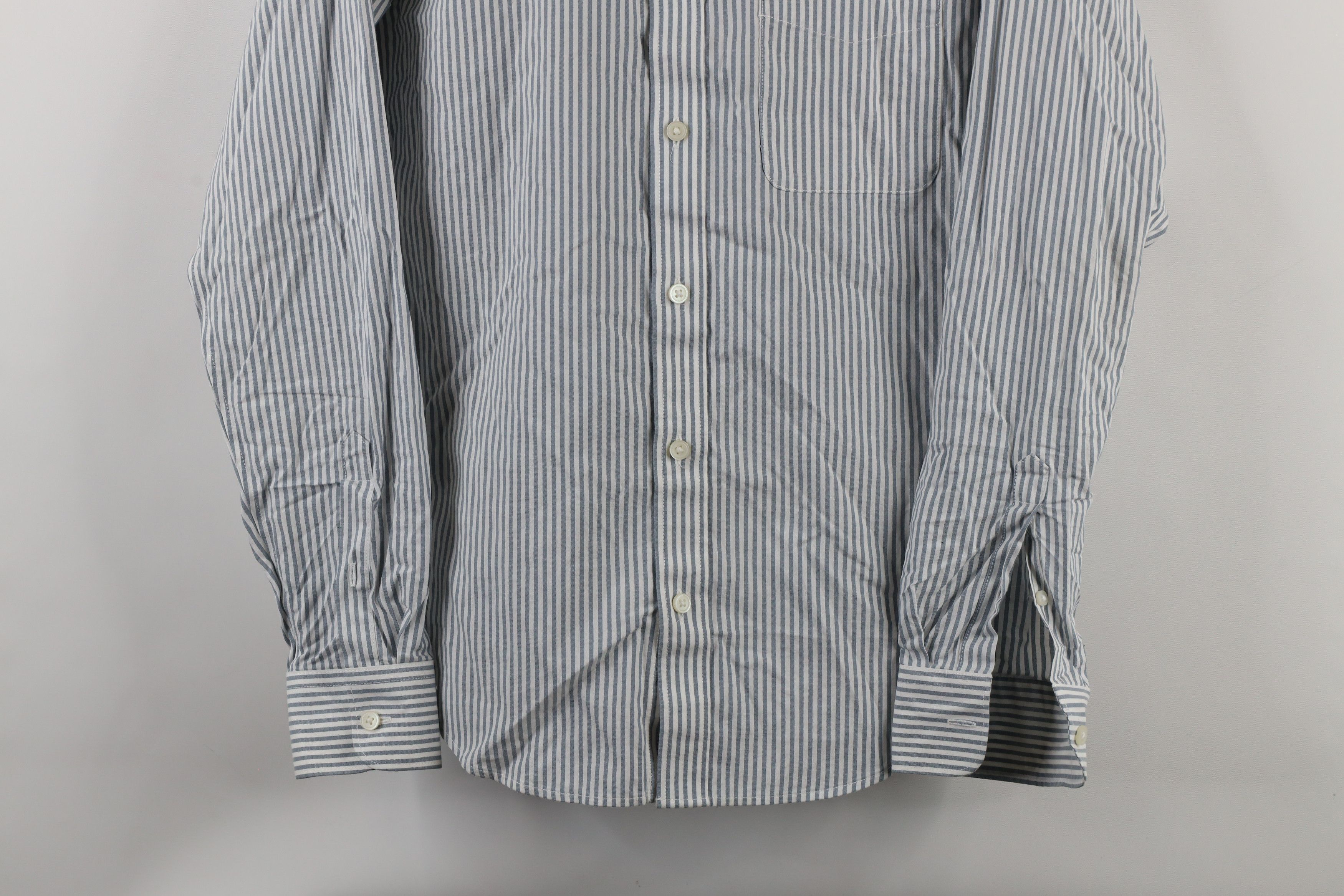 Everlane × Vintage Everlane Collared Oxford Button Down Shirt Cotton Gray Size US S / EU 44-46 / 1 - 3 Thumbnail