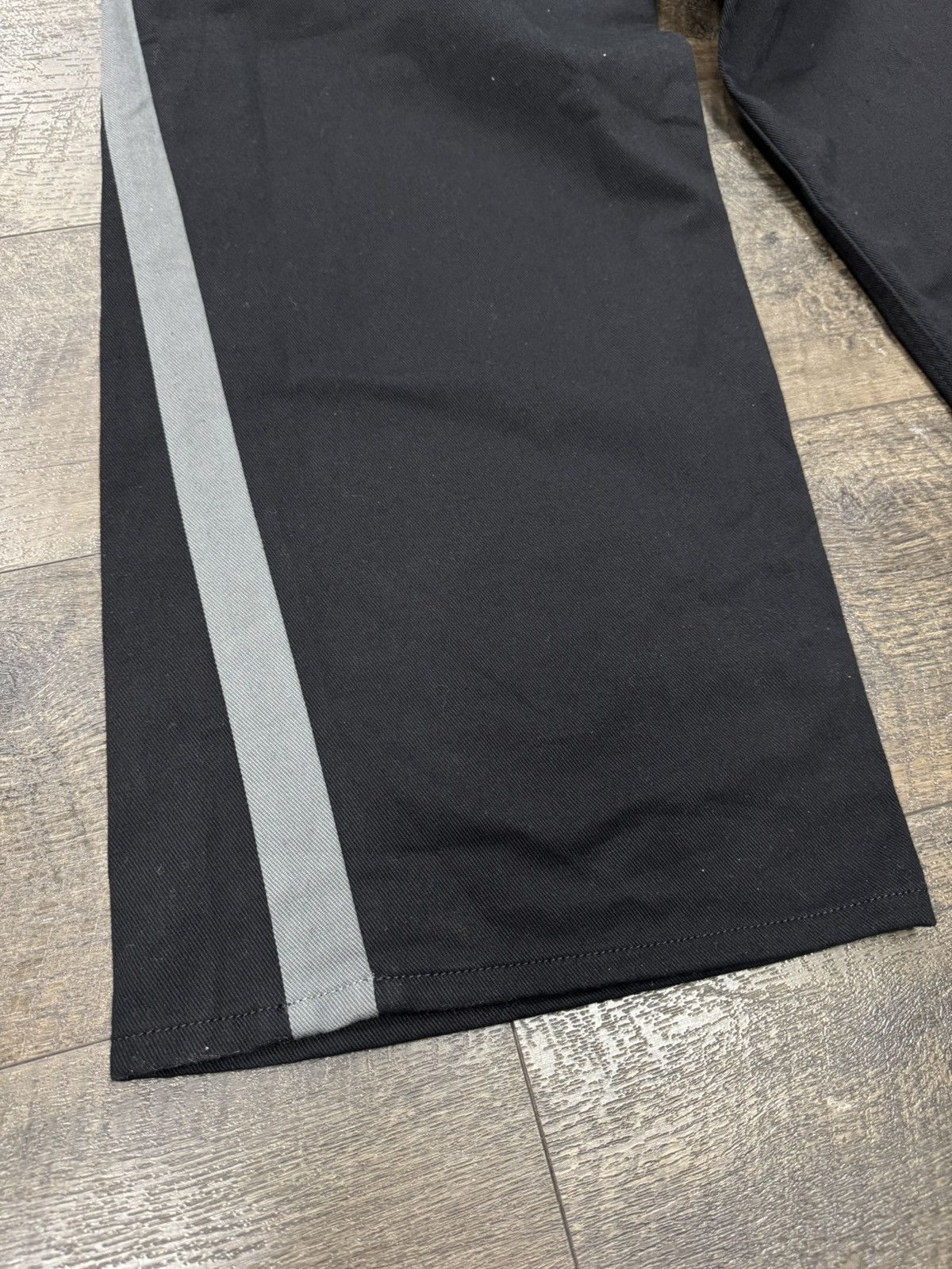 Balenciaga × Under Armour Tracksuit Denim Black/Grey Stripe (S) Size US 34 / EU 50 - 6 Thumbnail