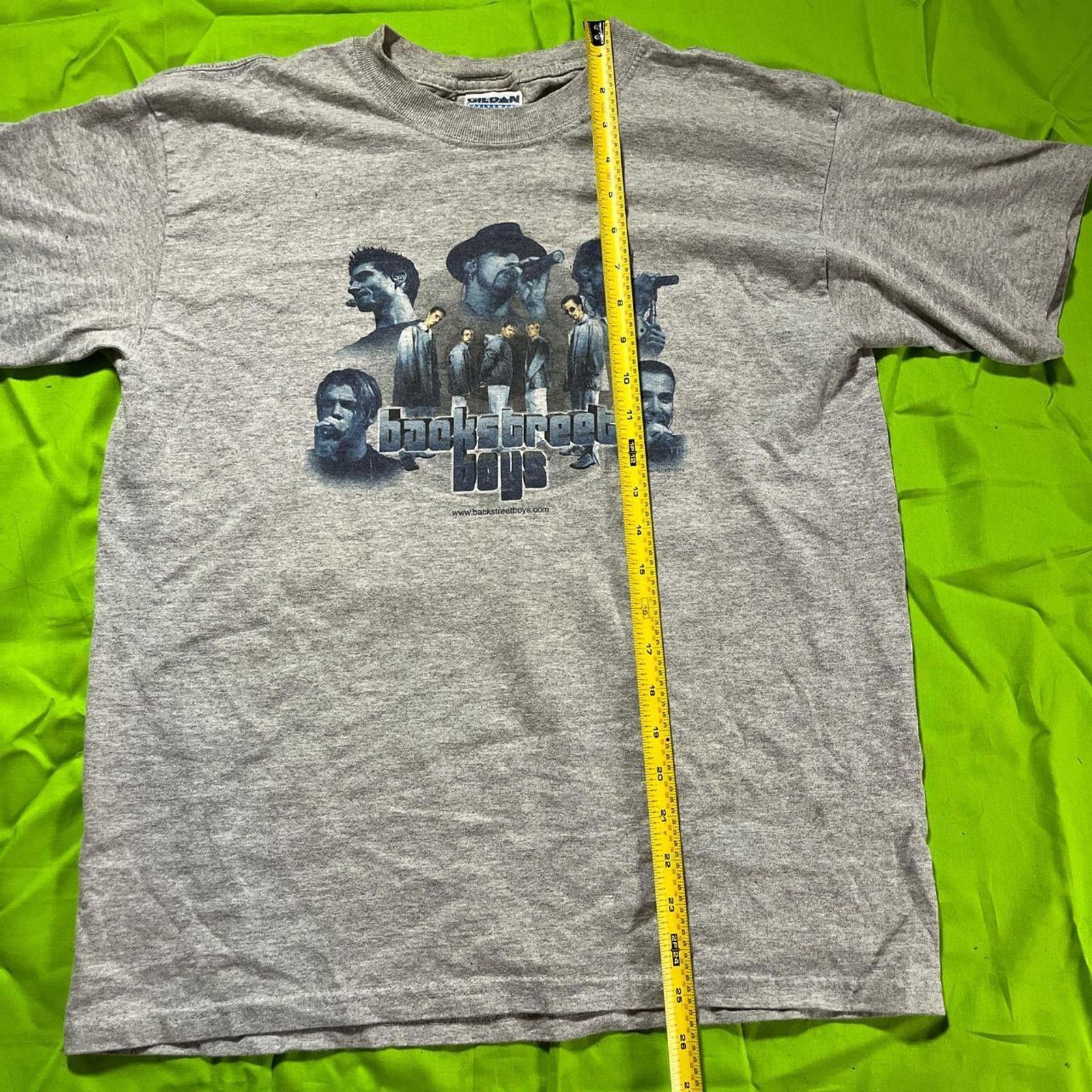 Gildan Vintage original RARE 1999 Backstreet Boys boy band t-shirt Size S / US 4 / IT 40 - 3 Thumbnail
