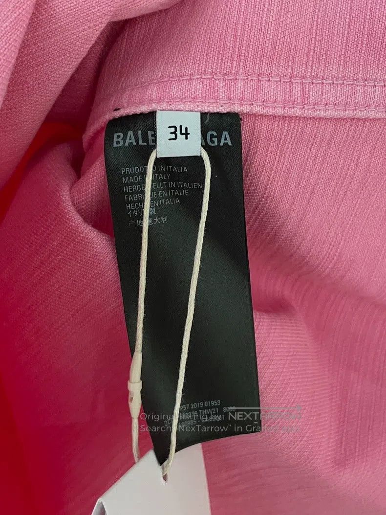 Balenciaga Balenciaga Back letter logo long-sleeve shirt Size XXS / US 00 / IT 34 - 5 Thumbnail