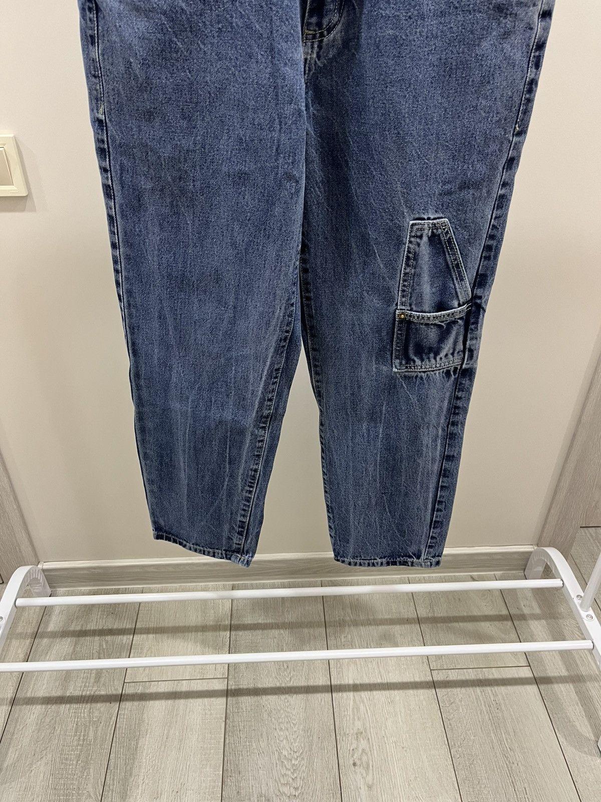 Southpole Crazy Vintage Y2K Blue Southpole Jeans Embroidered Baggy USA Size US 31 - 6 Thumbnail