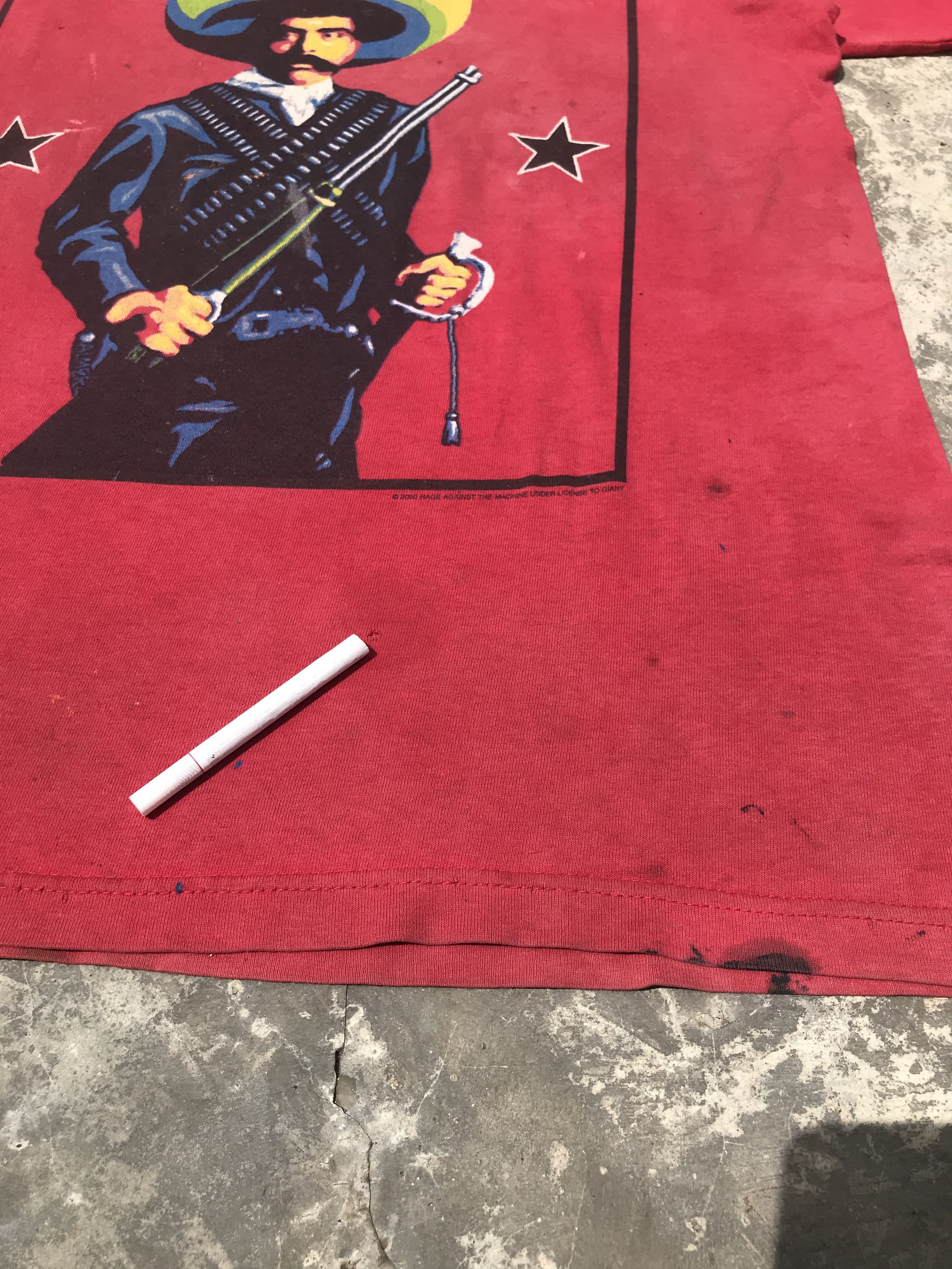 Band Tees × Rage Against The Machine × Vintage Vintage Rage Against The Machine 2000 "Emiliano Zapata" Size US L / EU 52-54 / 3 - 5 Thumbnail