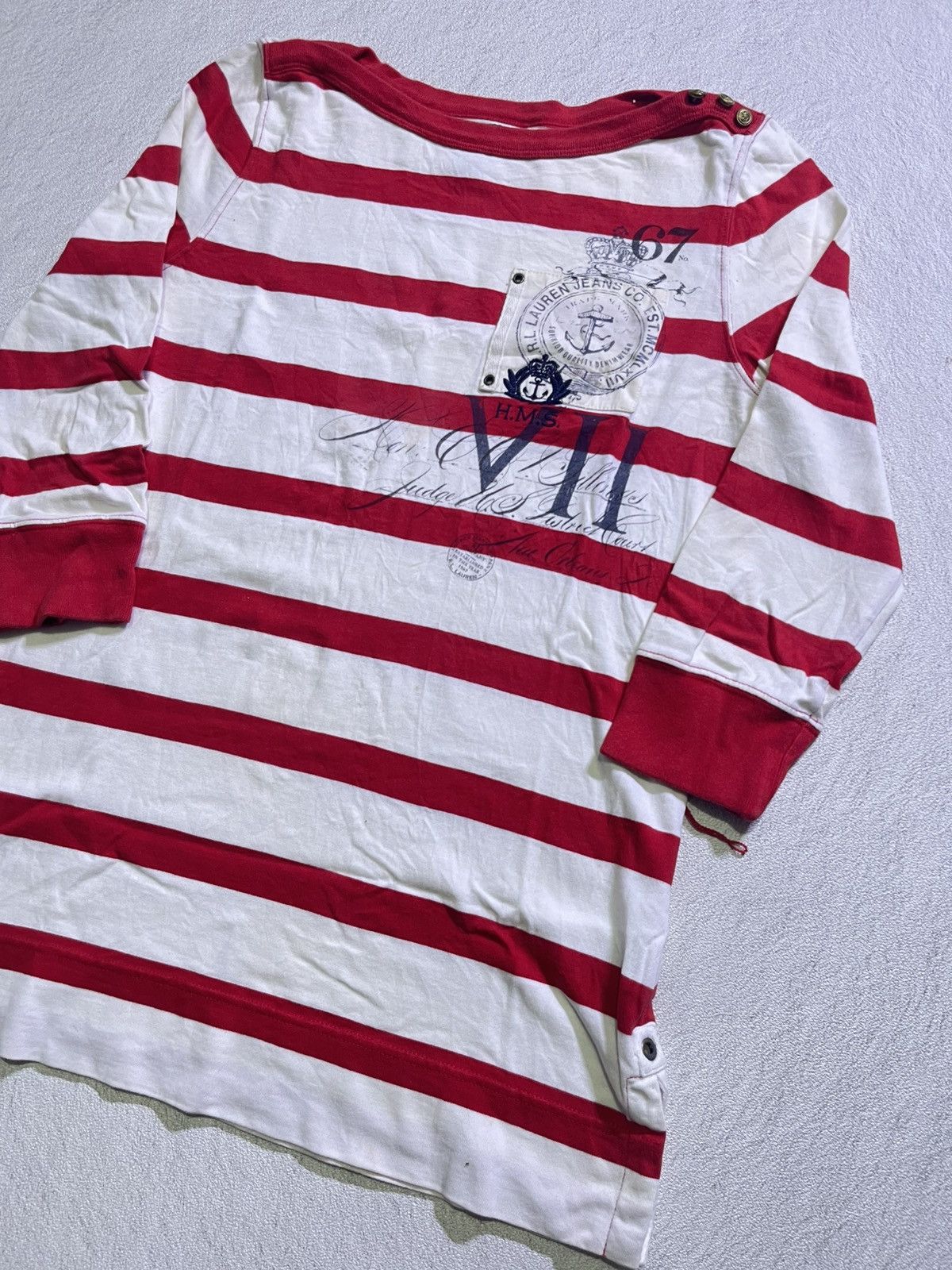 Ralph Lauren Y2K RALPH LAUREN long tshirt Size M / US 6-8 / IT 42-44 - 2 Thumbnail