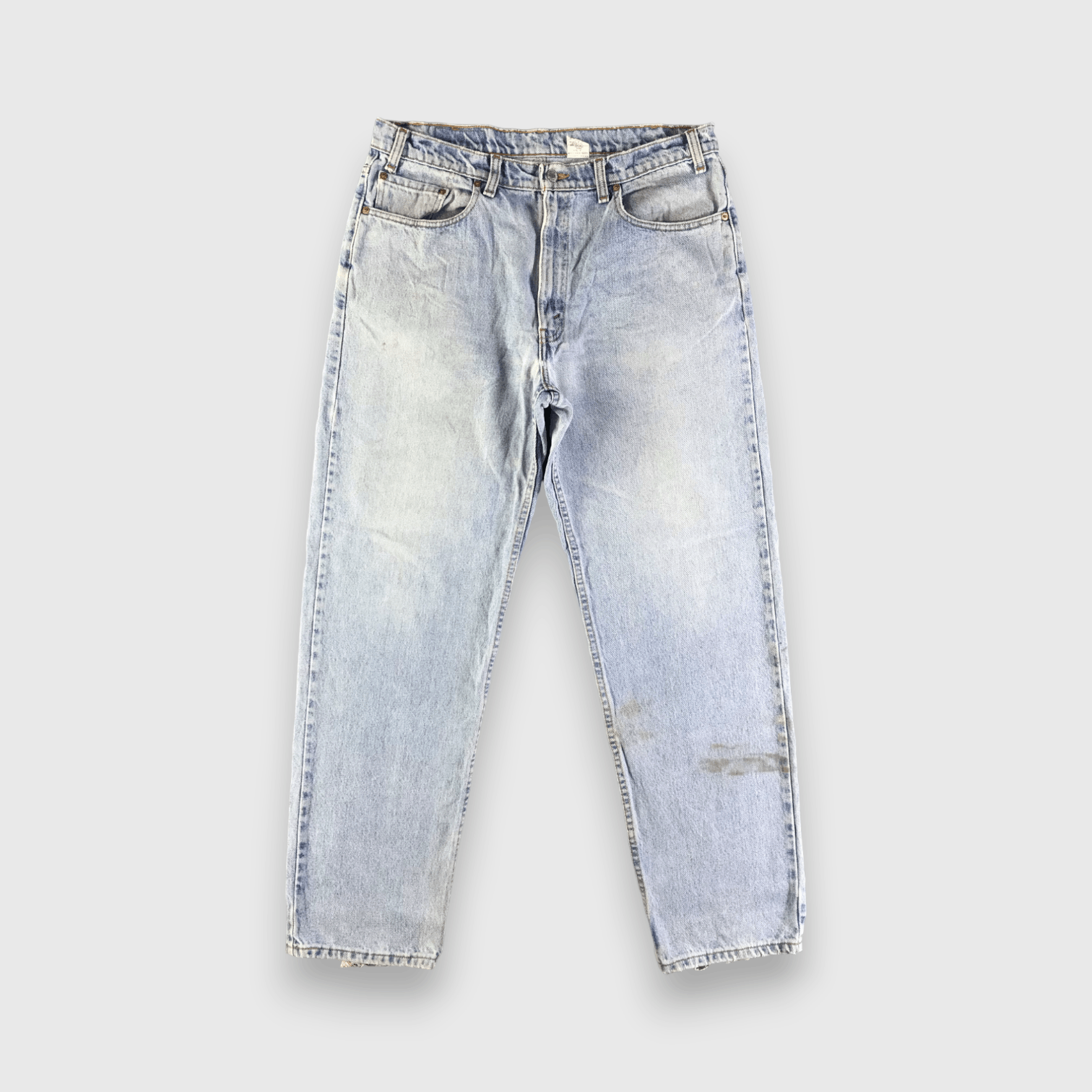 Levi's 90s Vintage Light Wash Levis 550 Jeans-J4515 Size US 37 - 1 Thumbnail