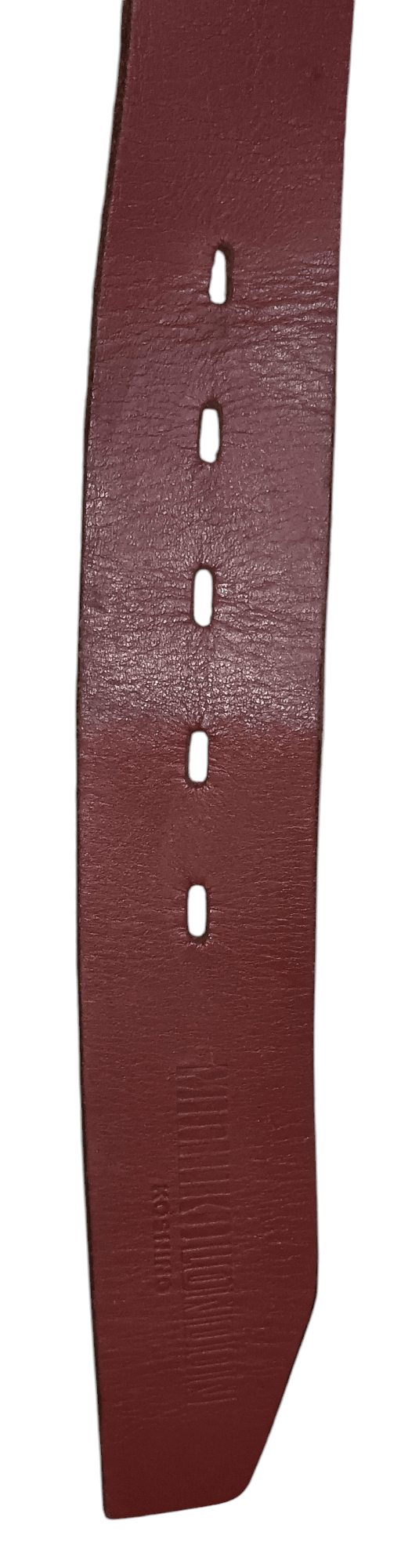 Genuine Leather MICHIKO KOSHINO LONDON LEATHER BELT Size 32 - 2 Thumbnail