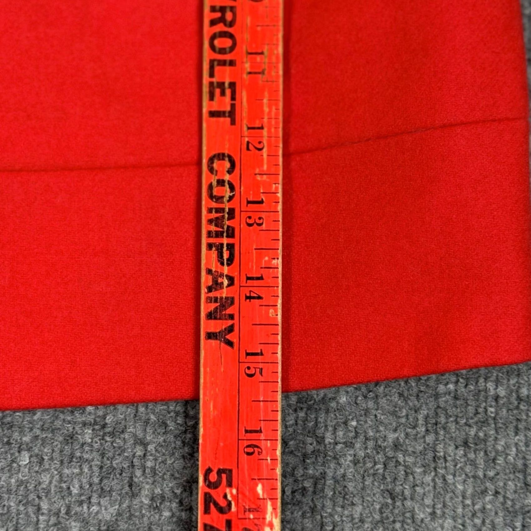 J.Crew VINTAGE J. Crew Red Wool Blend Mini Skirt 4 Women Pockets Zipper Tweed Workwear Chic, Fall, Party/Cocktail, Dry Clean Only, Regular Size 4 Size 27" / US 4 / IT 40 - 7 Thumbnail
