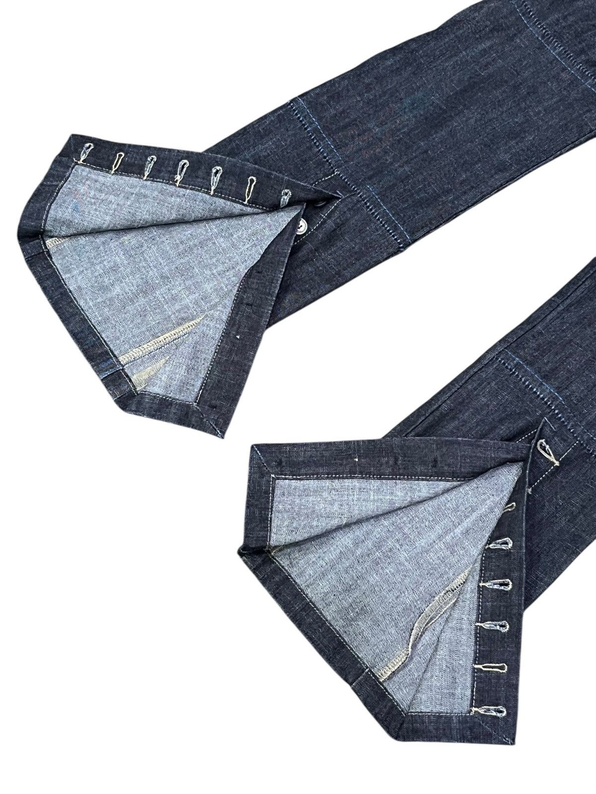 Marithe + Francois Girbaud × Vintage 🔥Vintage MARITHE FRANCOIS GIRBAUD Buttons Leg Straight Fit Size 28" / US 6 / IT 42 - 8 Thumbnail