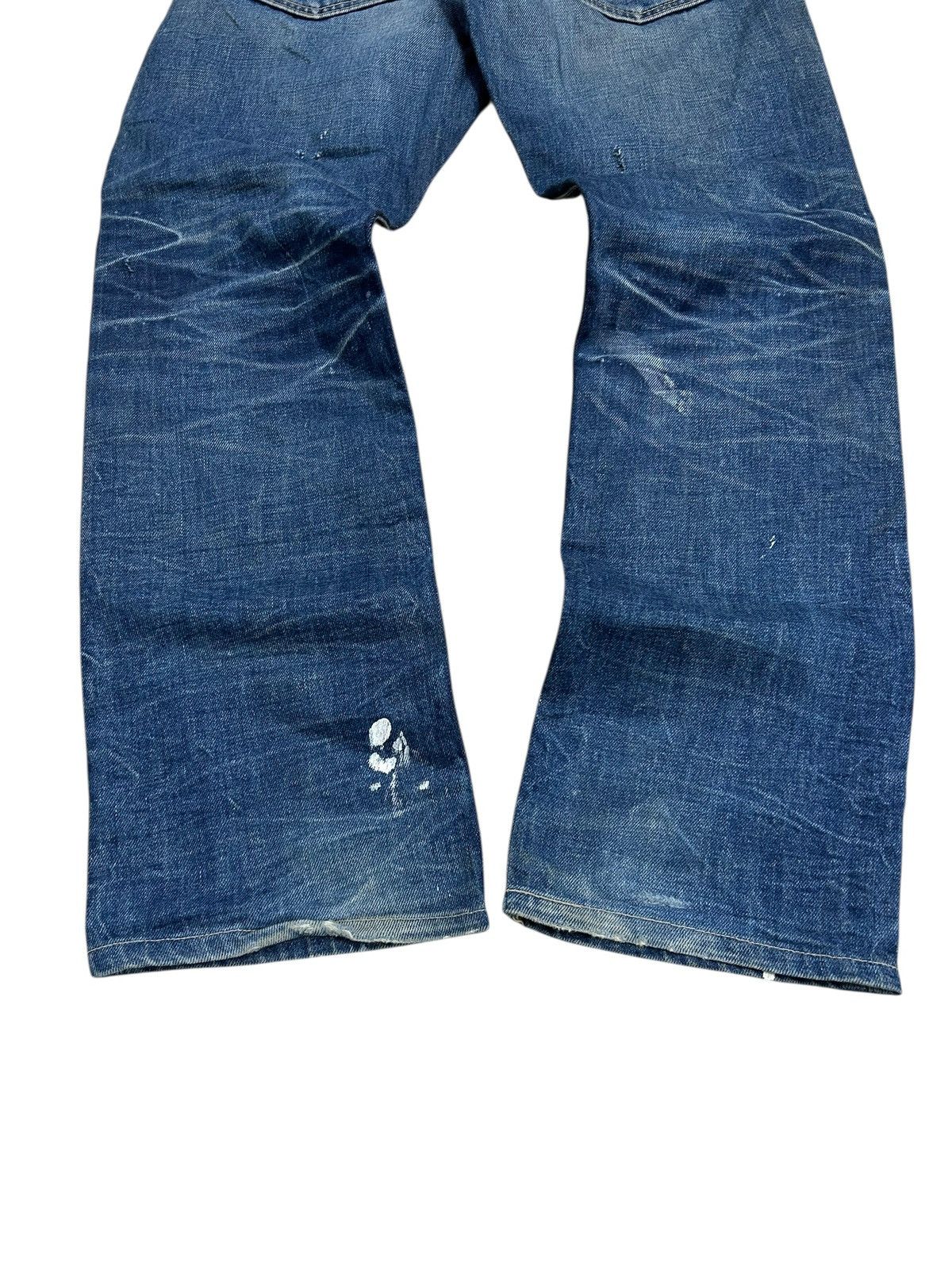 Japanese Brand × Vintage Nippon Japan Made Jean Statement Pants Splatter Painter Size US 31 - 12 Thumbnail