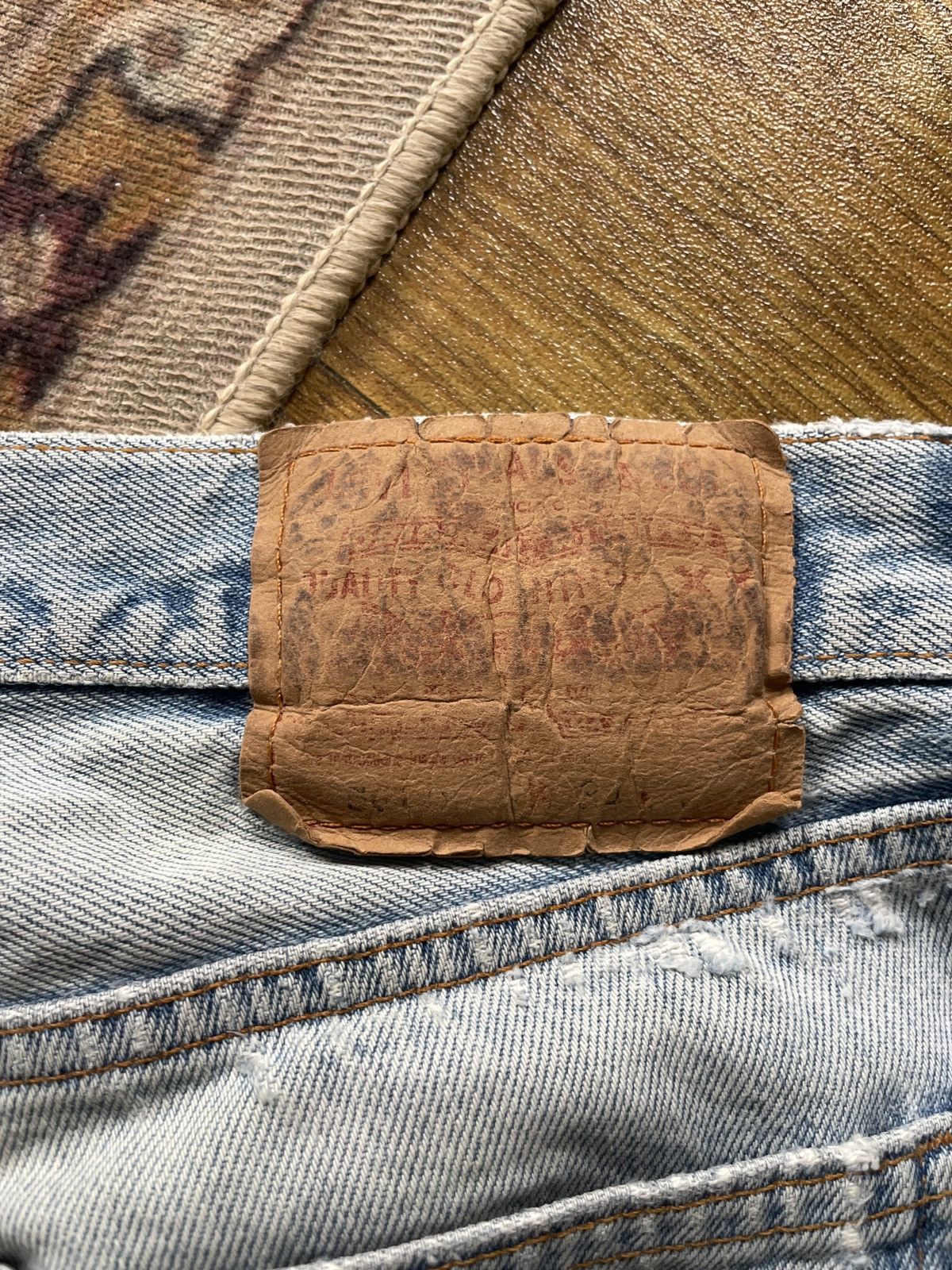Levi's × Levi's Vintage Clothing × Vintage Vintage Levis 501xx Crazy Rare Pants Size US 32 / EU 48 - 15 Thumbnail