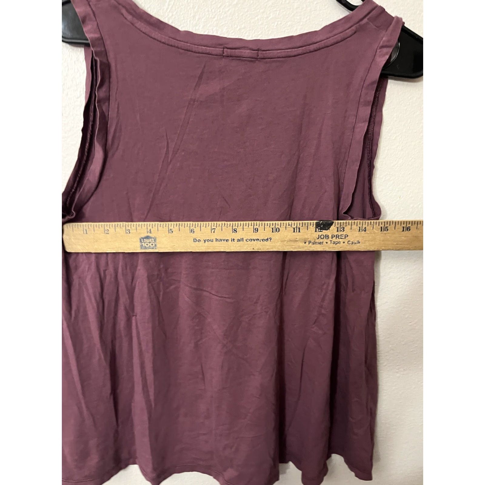 Gap GAP Womens Tank Top V-Neck Solid Maroon Size S Small Modern Shirt - Womens Size S / US 4 / IT 40 - 5 Thumbnail