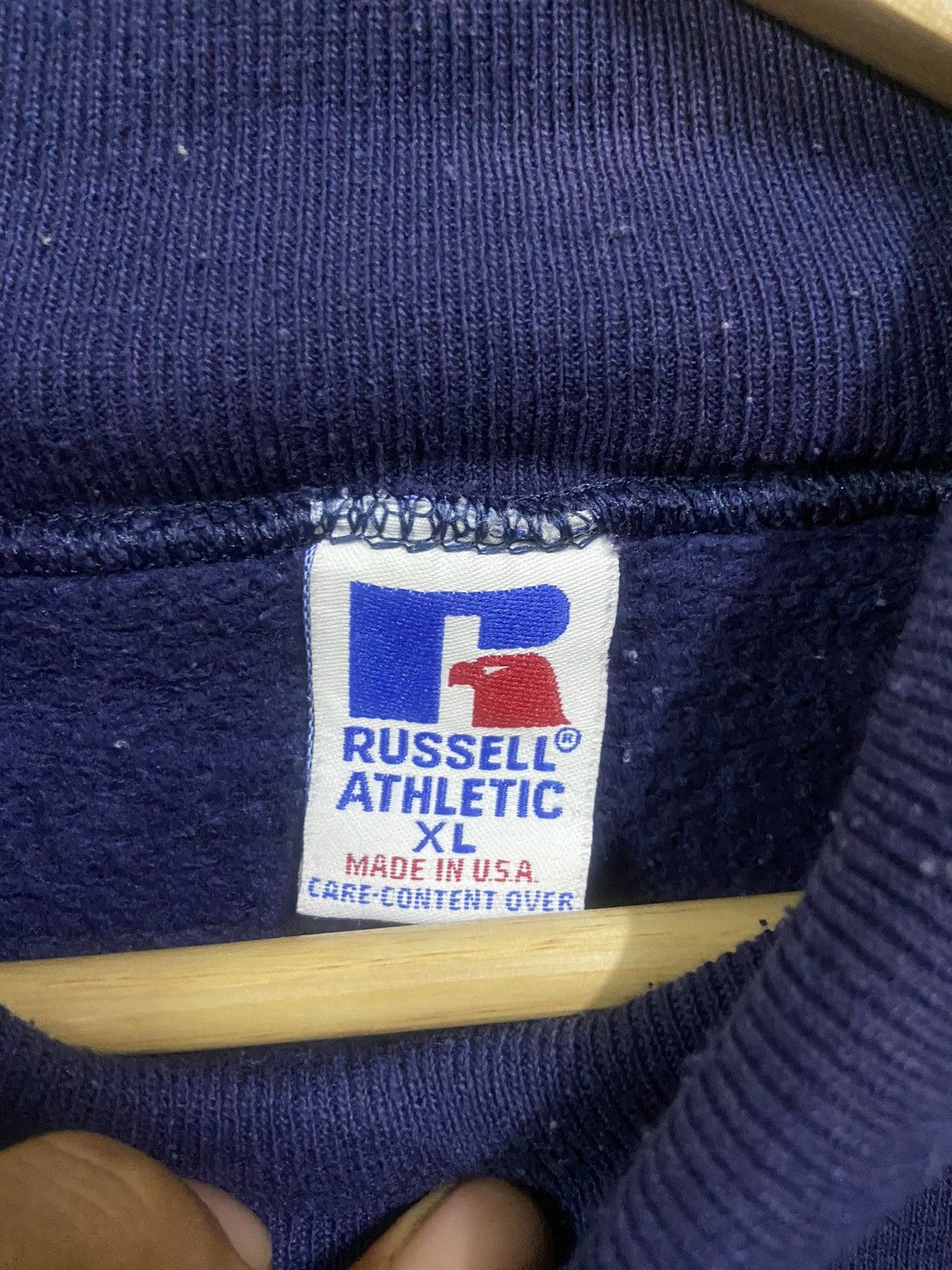 Russell Athletic Rare Russell Athletic Turtleneck Sweatshirt Size US XL / EU 56 / 4 - 5 Thumbnail