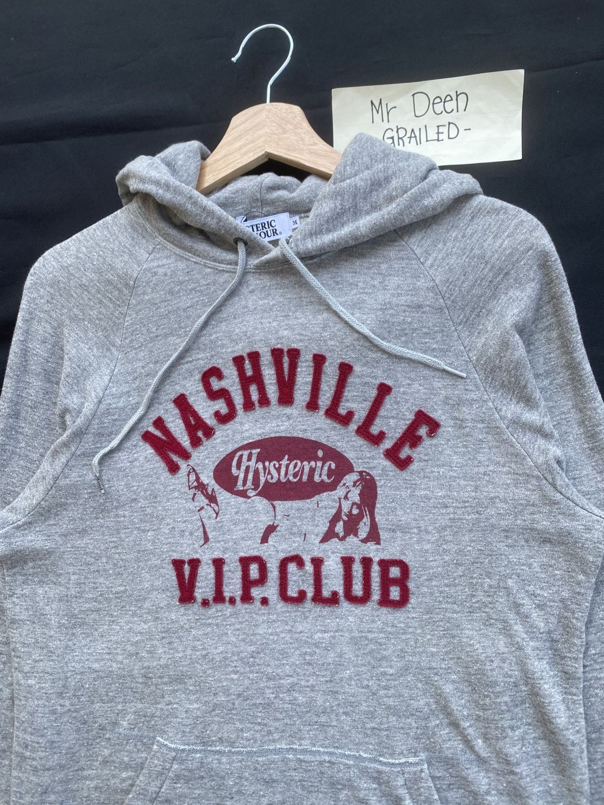 Hysteric Glamour Rare HYSTERIC GLAMOUR His Girl Pullover Hoodie Size US M / EU 48-50 / 2 - 6 Thumbnail