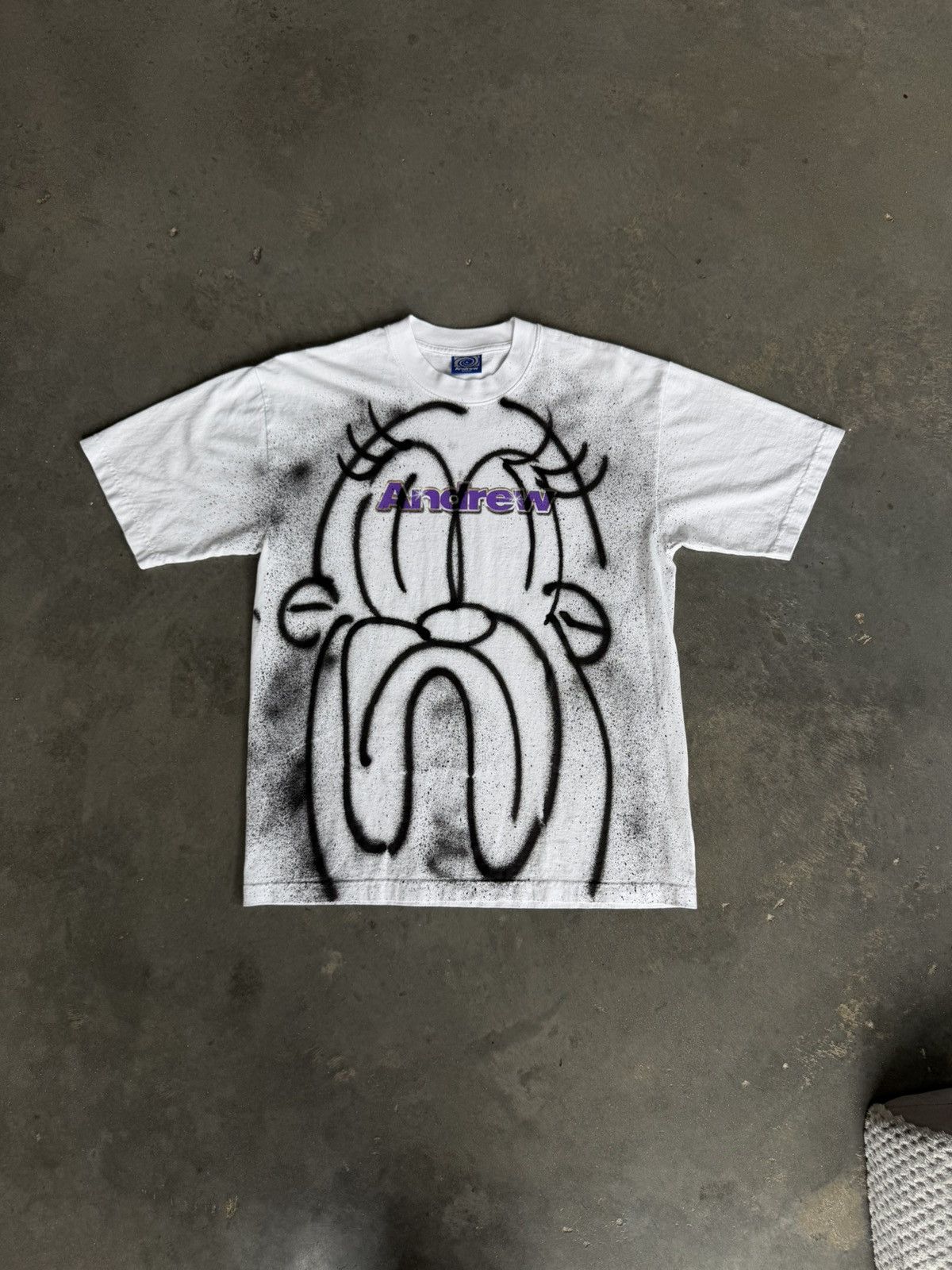 Andrew Andrew X Slawn X Booby Trap Miami 1 of 1 Graffiti Shirt Size US L / EU 52-54 / 3 - 2 Thumbnail