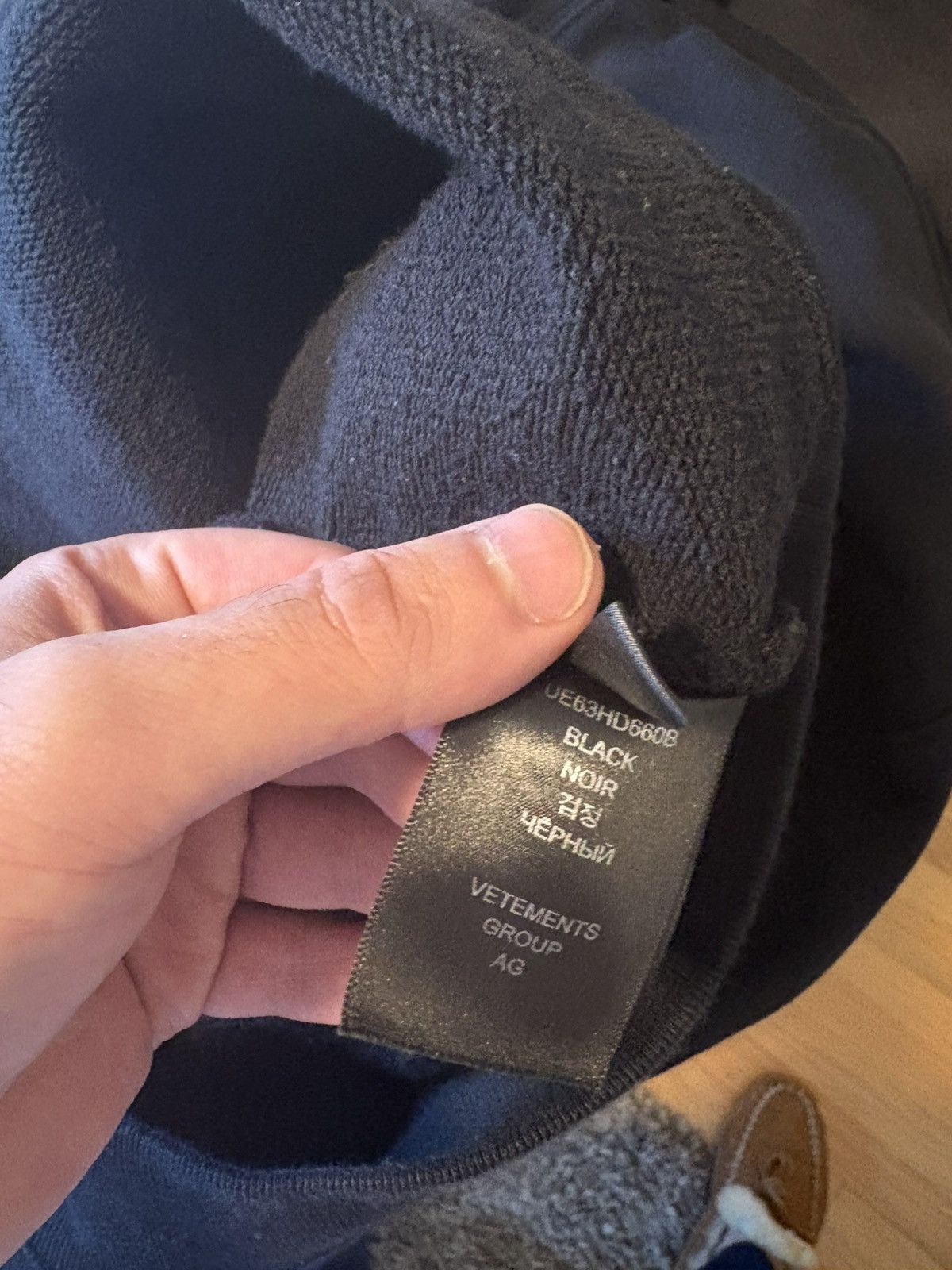 Vetements Vetements “X-LARGE” hoodie Size US XL / EU 56 / 4 - 7 Thumbnail