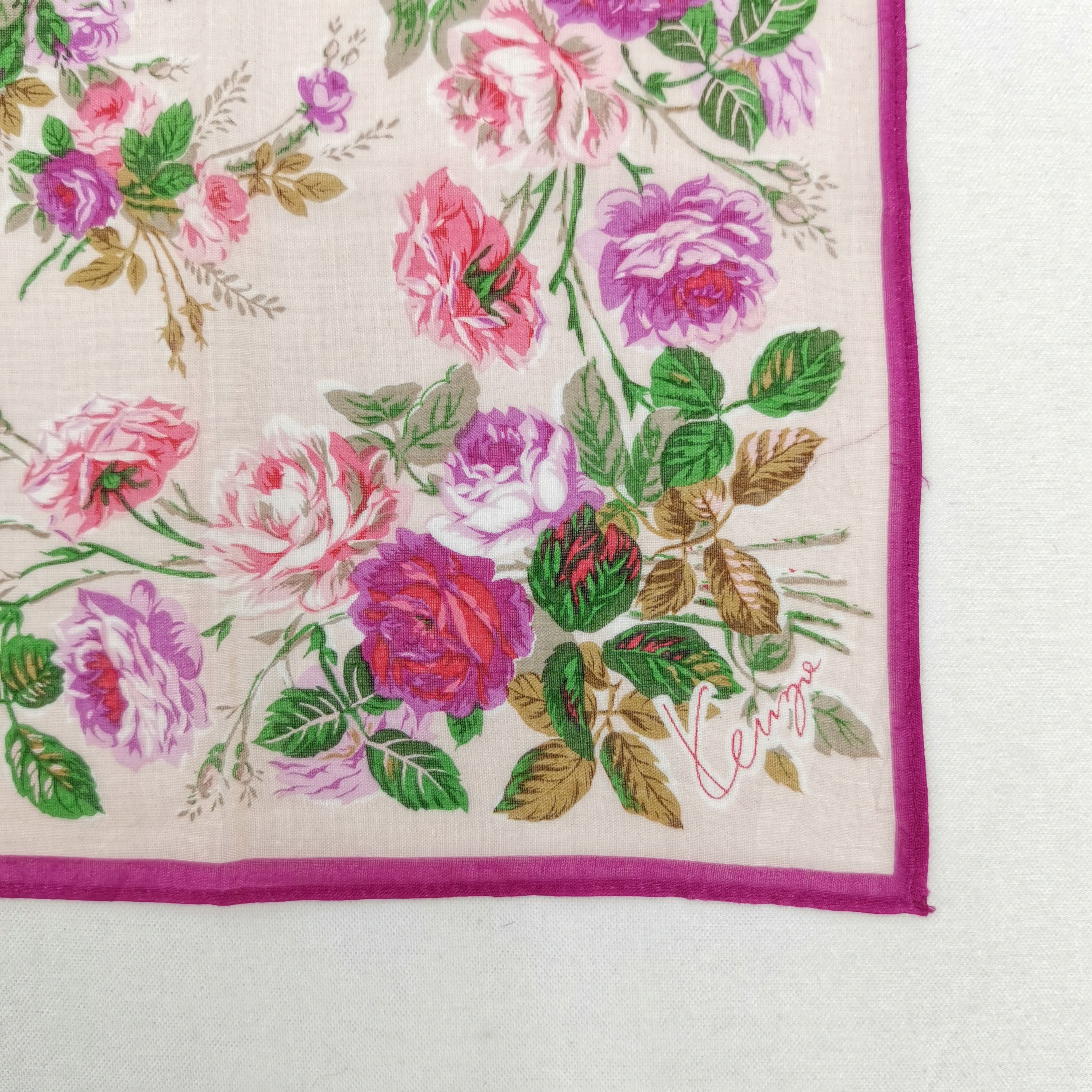 Kenzo Vintage Kenzo Handkerchief Neckerchief Bandana Size ONE SIZE - 3 Thumbnail
