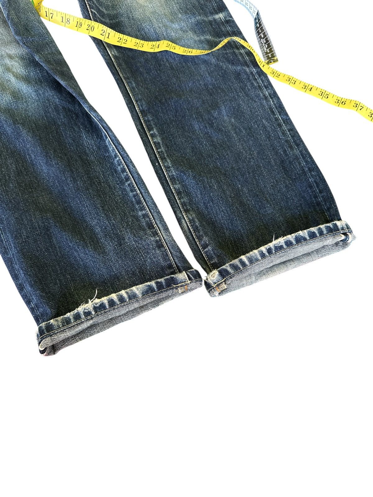 Japanese Brand Distress Uniqlo Selvedge 32x37 . Size US 32 / EU 48 - 7 Thumbnail