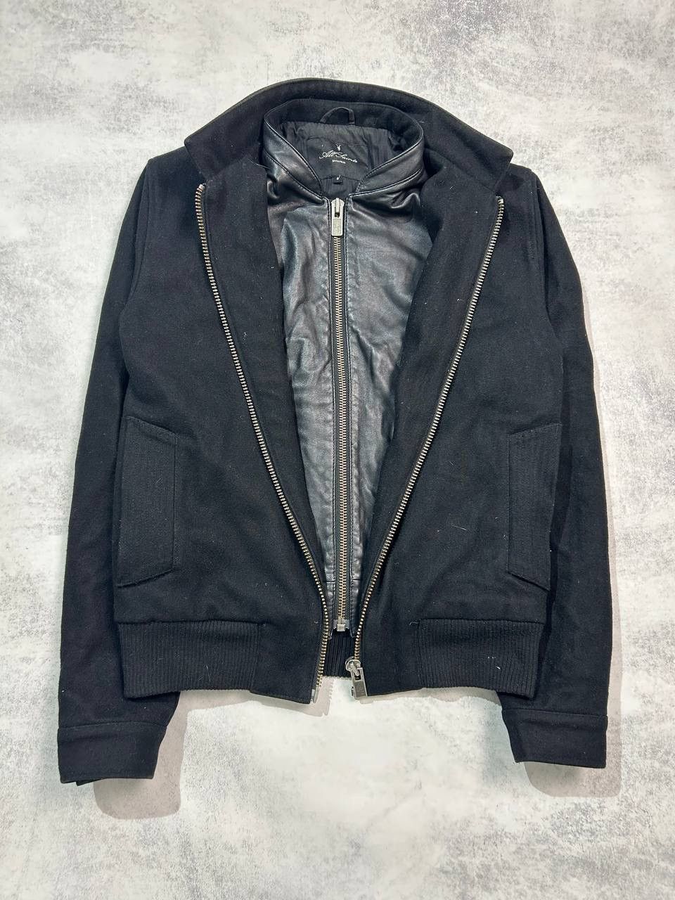 Allsaints Allsaints Spitalfields rare man crystal leather jacket 2007 Size US S / EU 44-46 / 1 - 1 Thumbnail