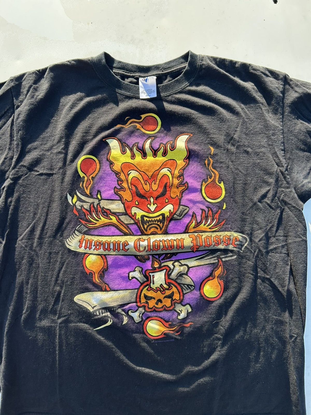 Anvil × Band Tees × Vintage Vintage insane clown posse shirt Size US XL / EU 56 / 4 - 1 Thumbnail