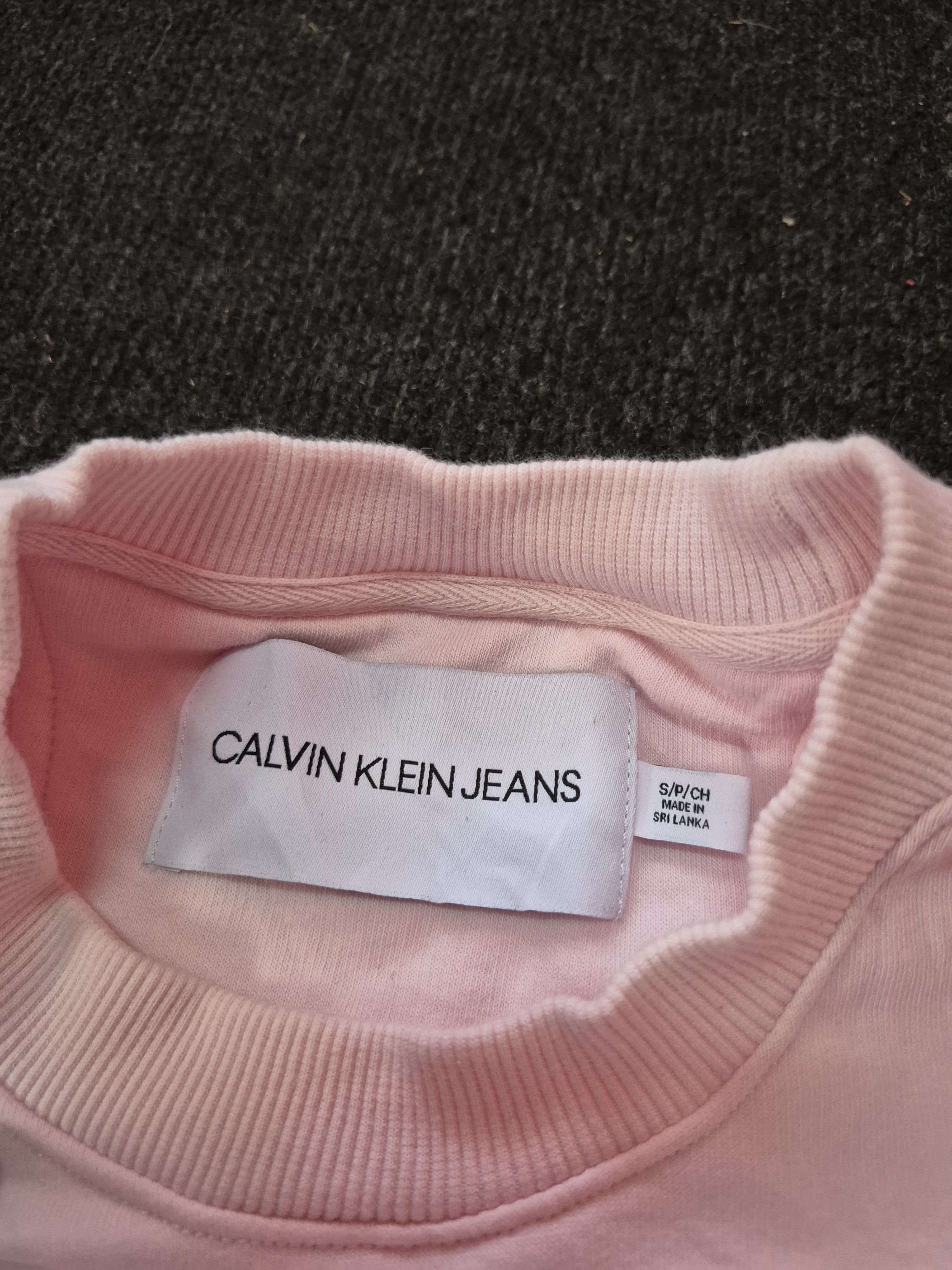 Calvin Klein 🔥 Calvin Klein CK Big Logo Spellout Sweatshirt Jumper Size US S / EU 44-46 / 1 - 4 Thumbnail