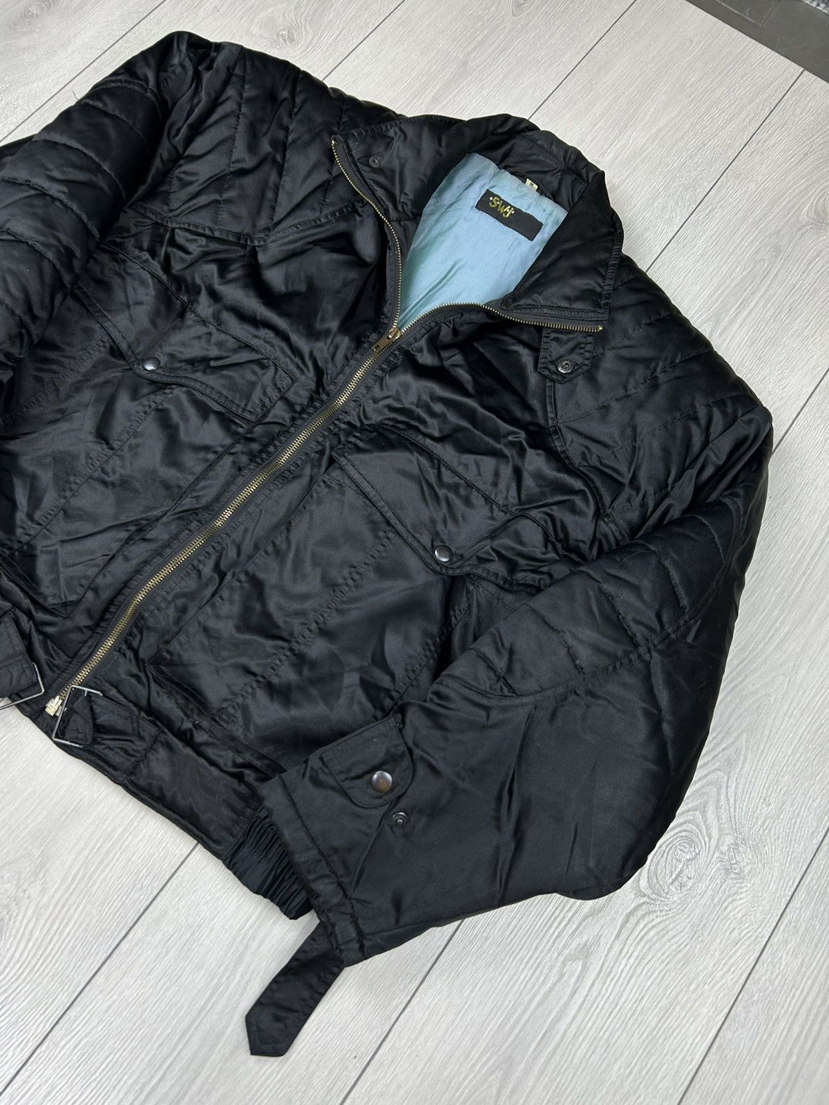Vintage Vintage Bomber Jacket black size M - L Size US M / EU 48-50 / 2 - 2 Thumbnail