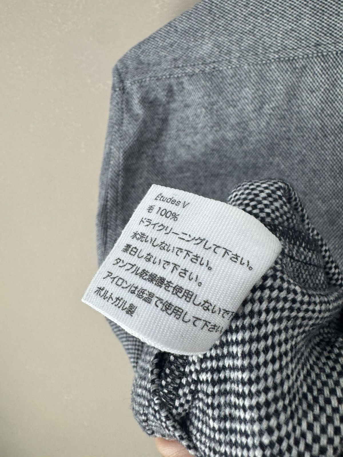 Etudes Etudes Flag logo flannell Shirt Size US M / EU 48-50 / 2 - 6 Thumbnail