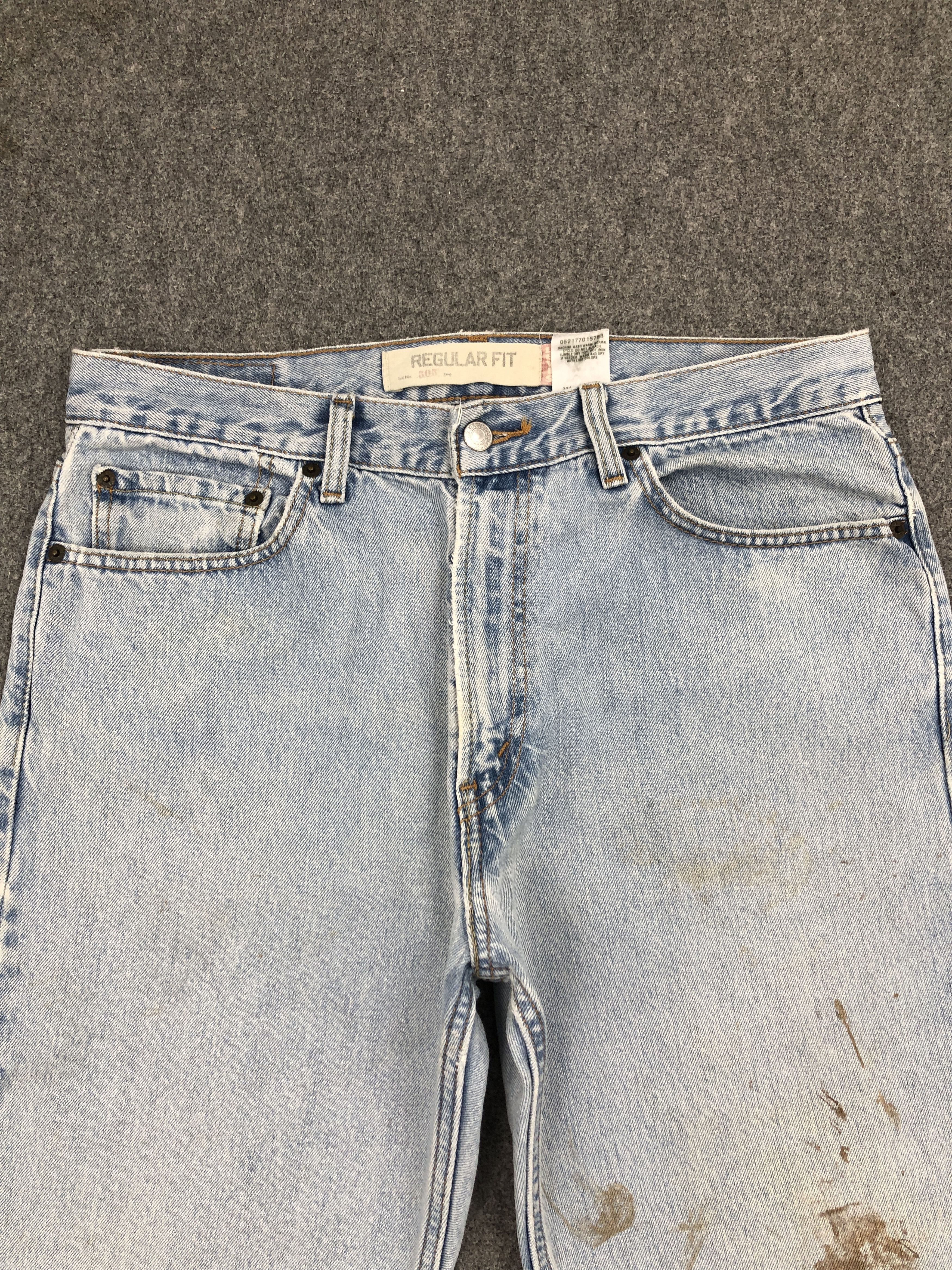 Levi's × Vintage Light Washed Vintage Levi's 505 Jeans DP2308 Size US 33 - 2 Thumbnail