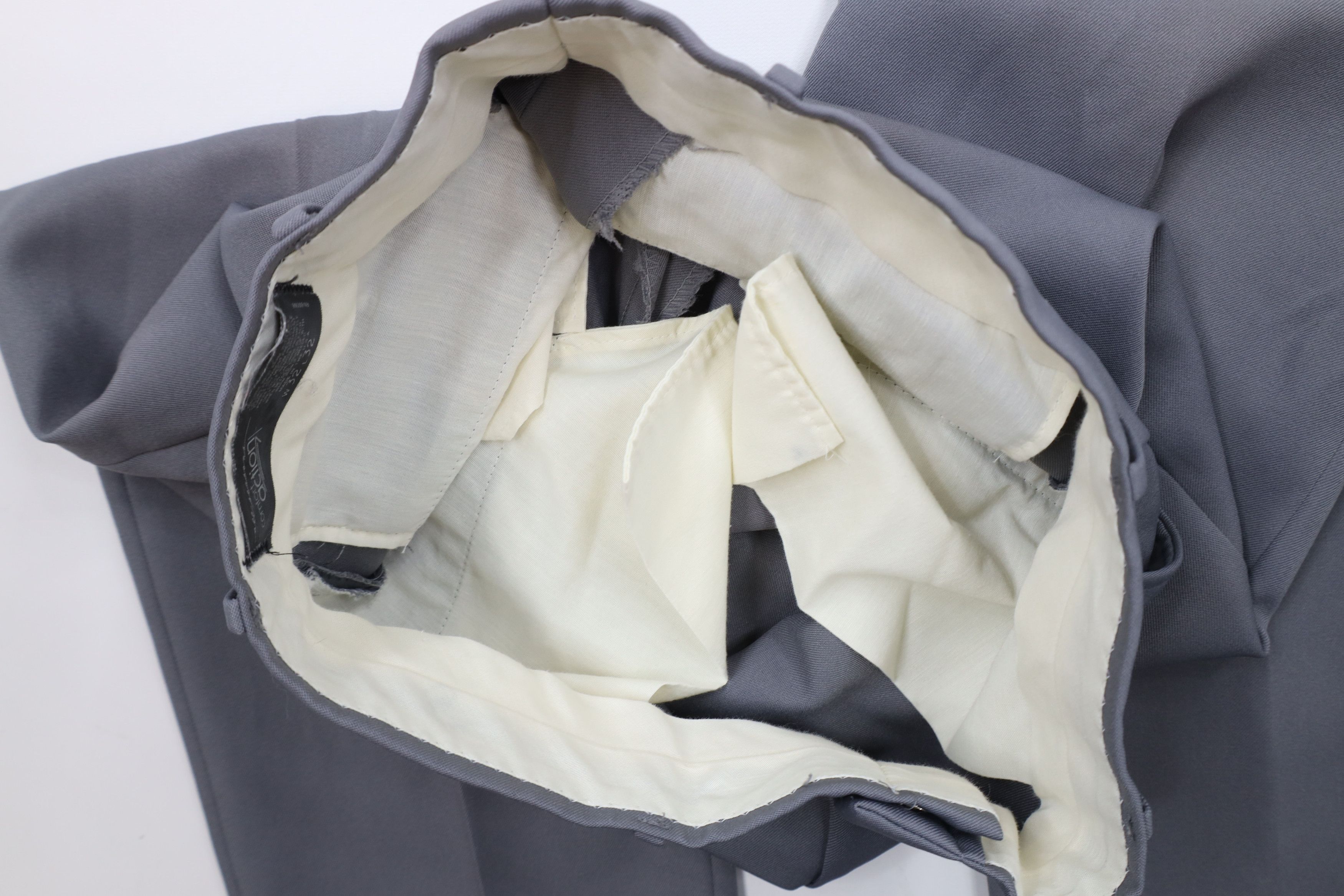 Vintage Vintage 70s Streetwear Flared Wide Leg Chino Pants Gray USA Size US 32 / EU 48 - 8 Thumbnail