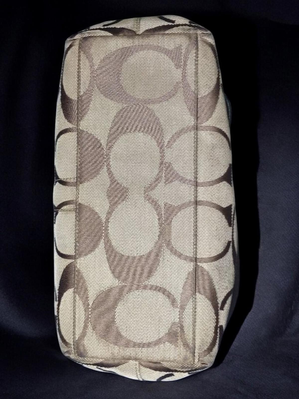Coach Coach - Signature Canvas and Leather Tote Bag Size ONE SIZE - 5 Thumbnail