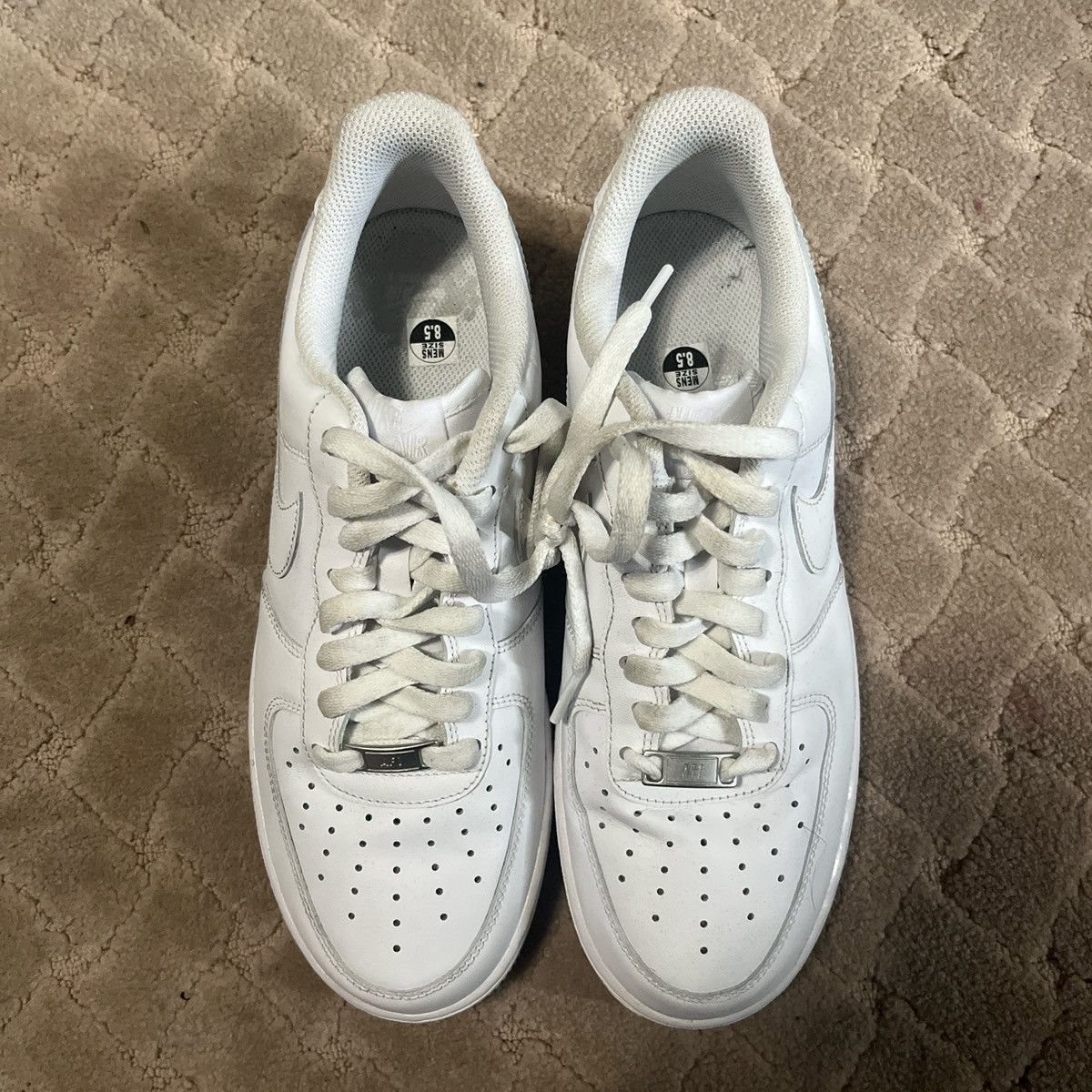 Nike BABYFXCE E SIGNED NIKE AIR FORCE ONE Size US 8.5 / EU 41-42 - 7 Thumbnail