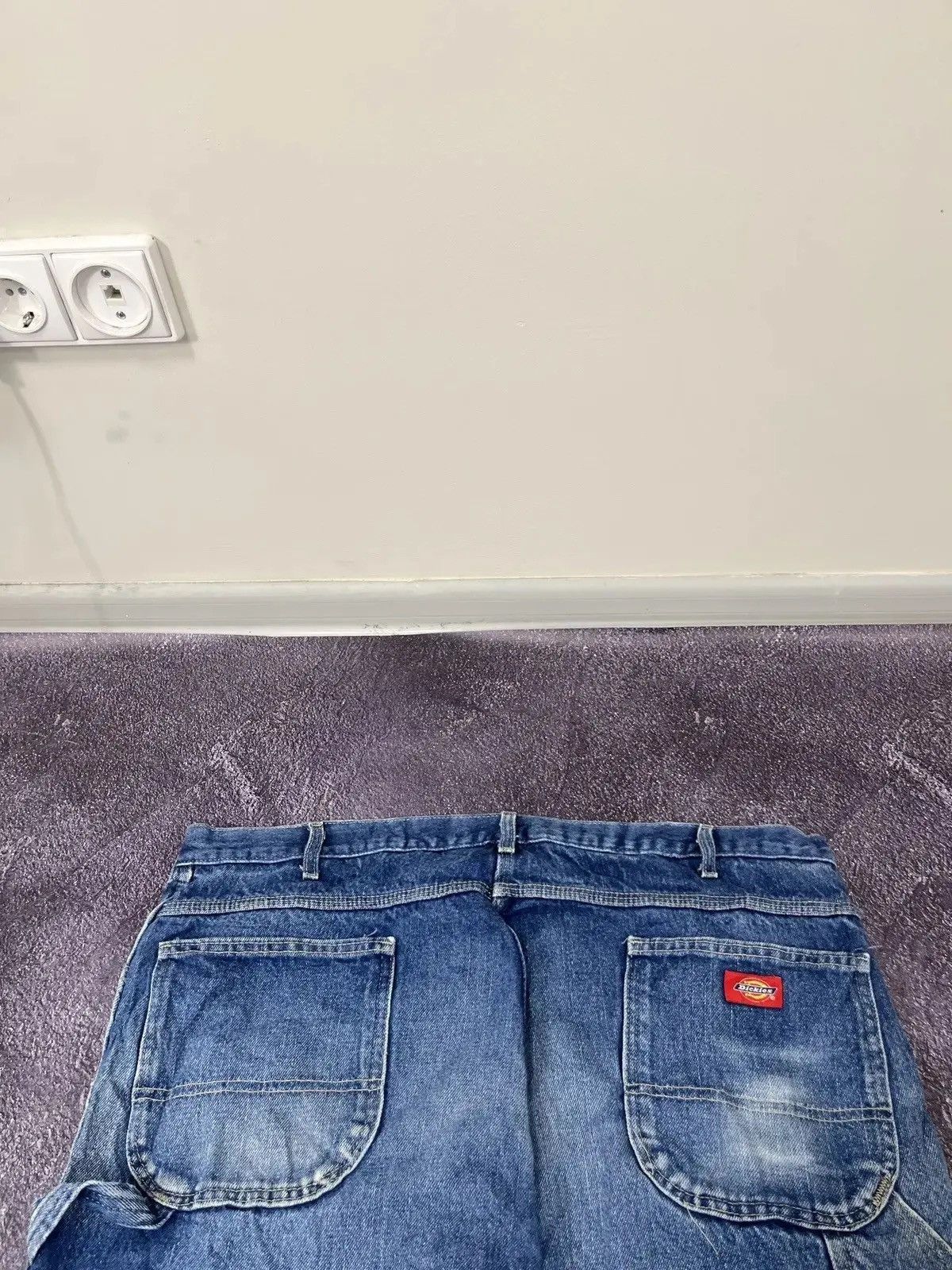 Dickies × Vintage Vintage Dickies Y2K Faded Blue Denim Hype Baggy Jeans Size US 42 / EU 58 - 5 Thumbnail