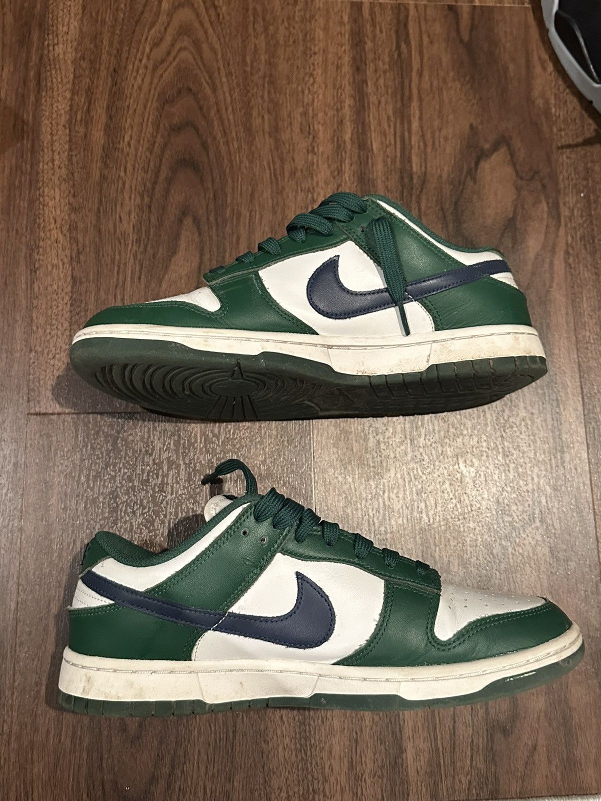 Nike Dunk Low Gorge Green/Midnight Navy size 9 Size US 9 / IT 39 - 7 Thumbnail
