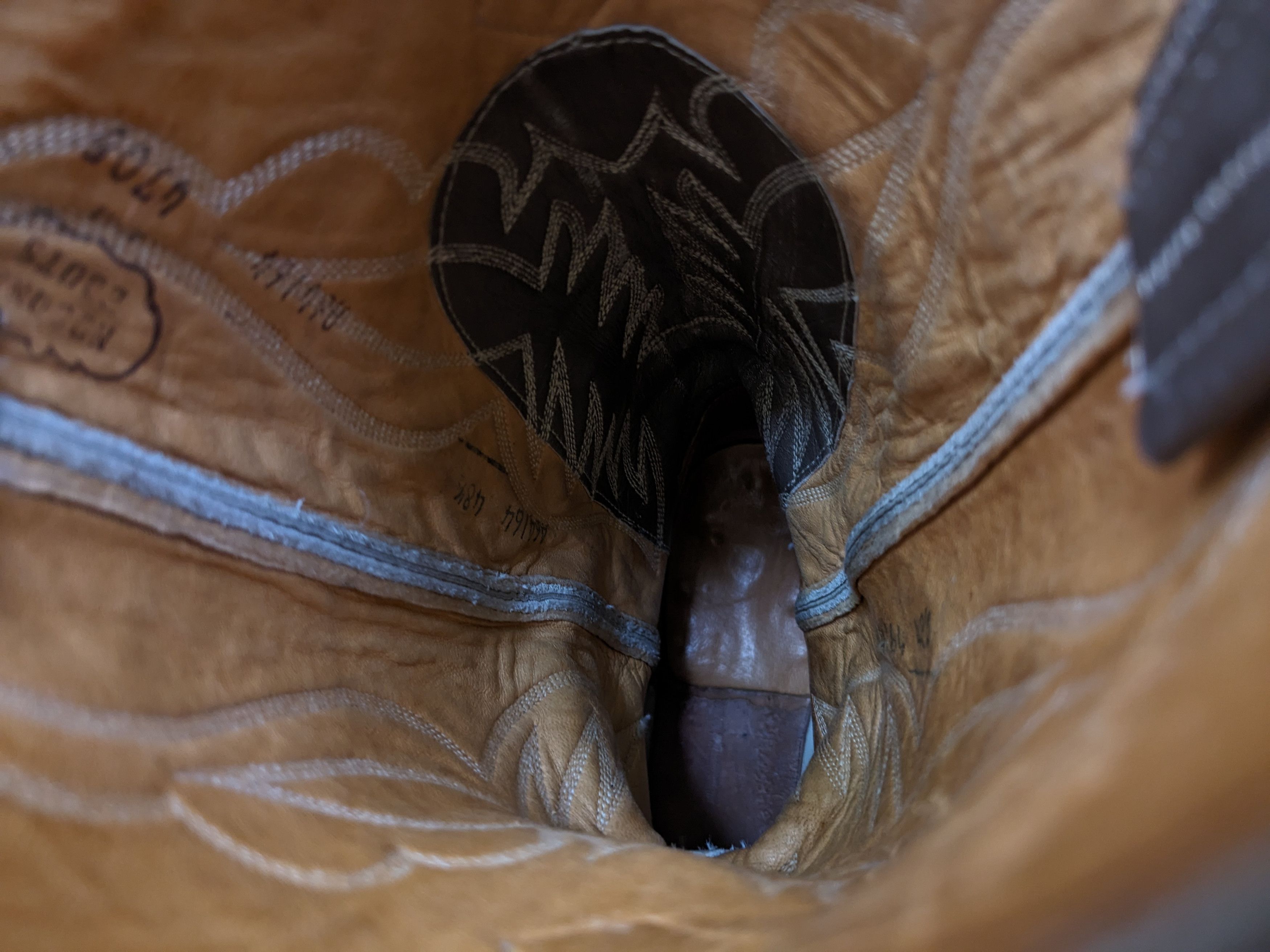 Nocona Nocona Cowboy Boots 8.5 Gray Leather Western Antelope Size US 8.5 / EU 41-42 - 8 Thumbnail